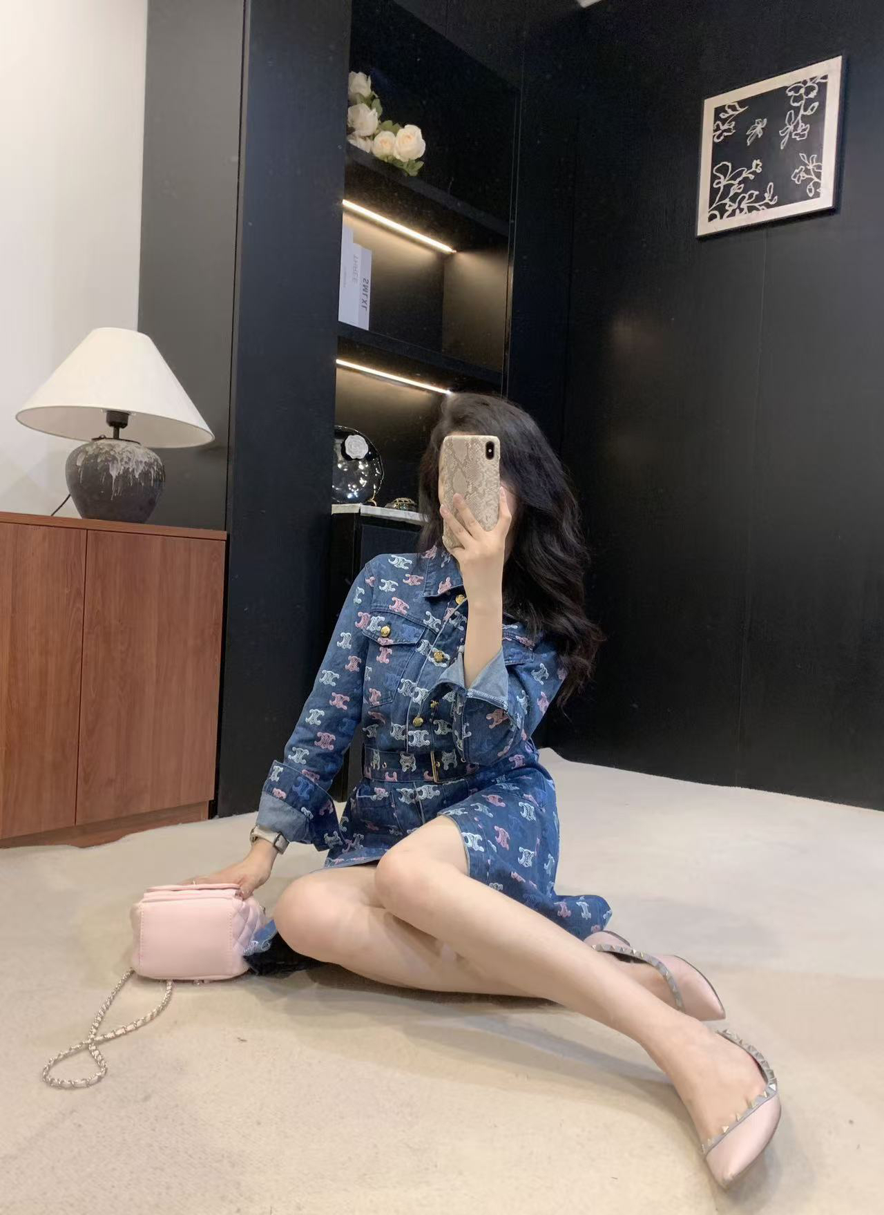 TOP] CELINE  Jacket -Blue