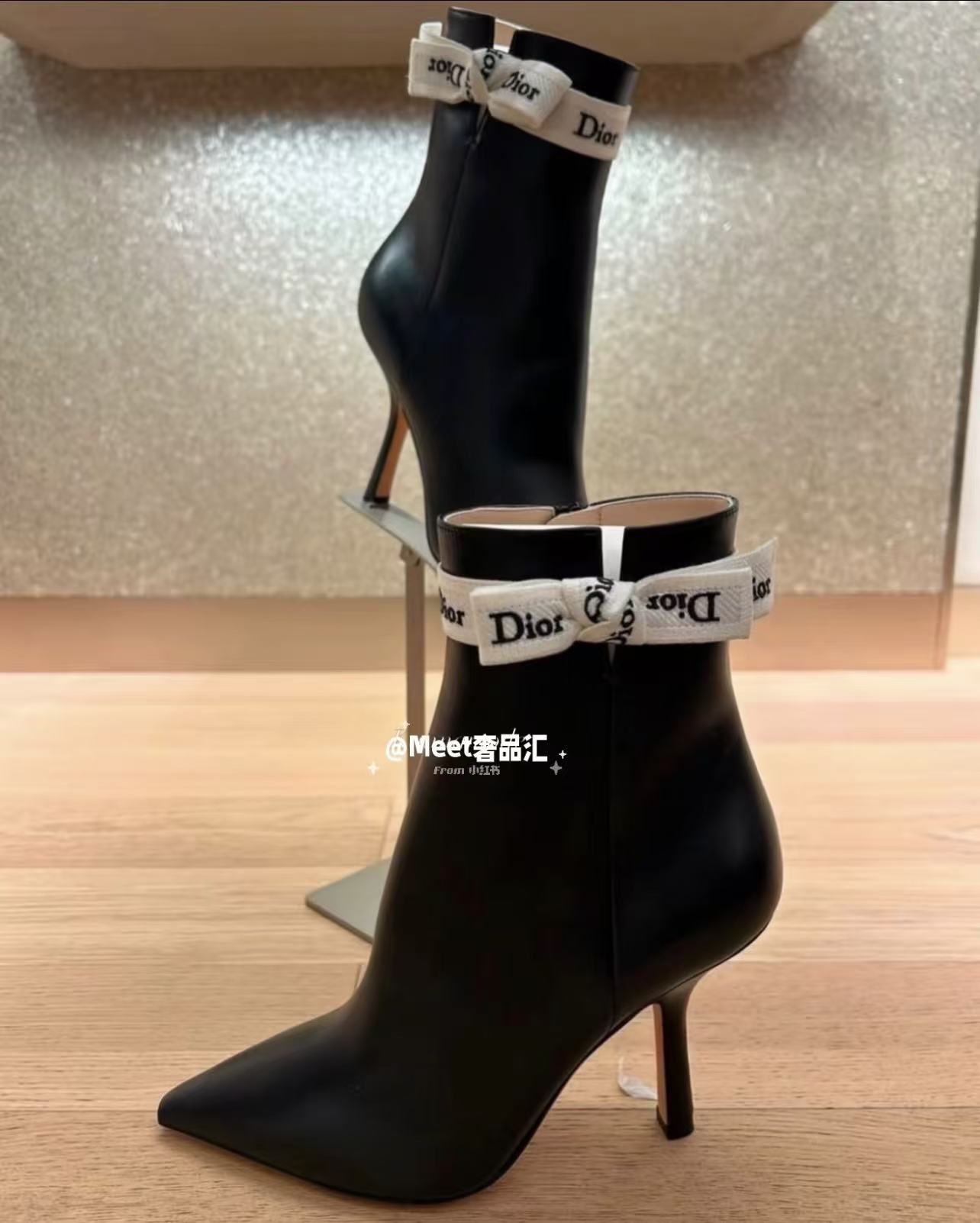 [TOP] Christian Dior Cowhide Boots - Black - 711 Luxury