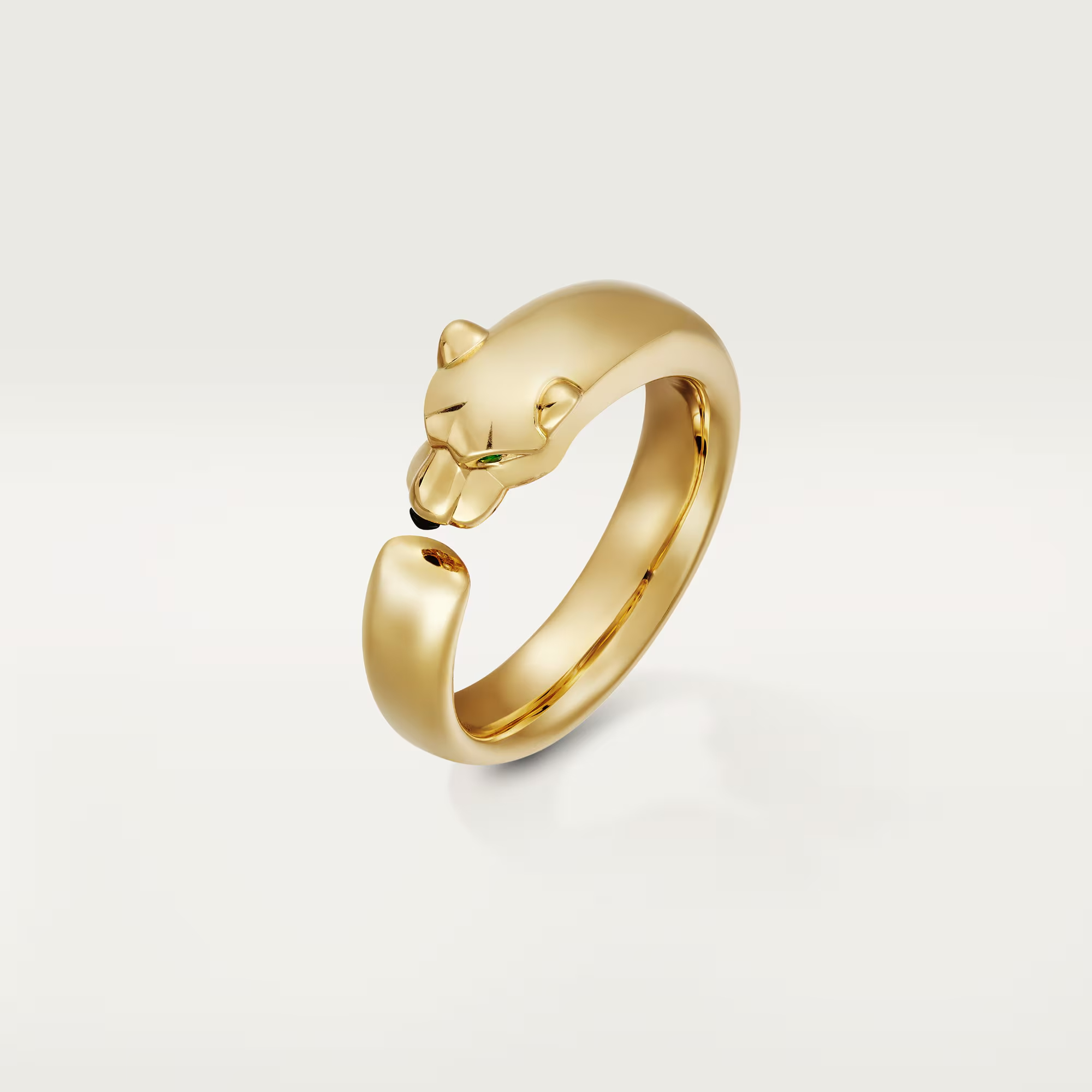 Carty Panther Pure Ring, Yellow Gold, Small Model
