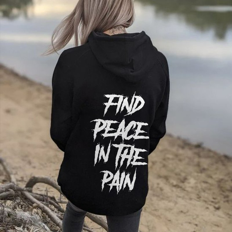 Casual Print Women's Hoodie