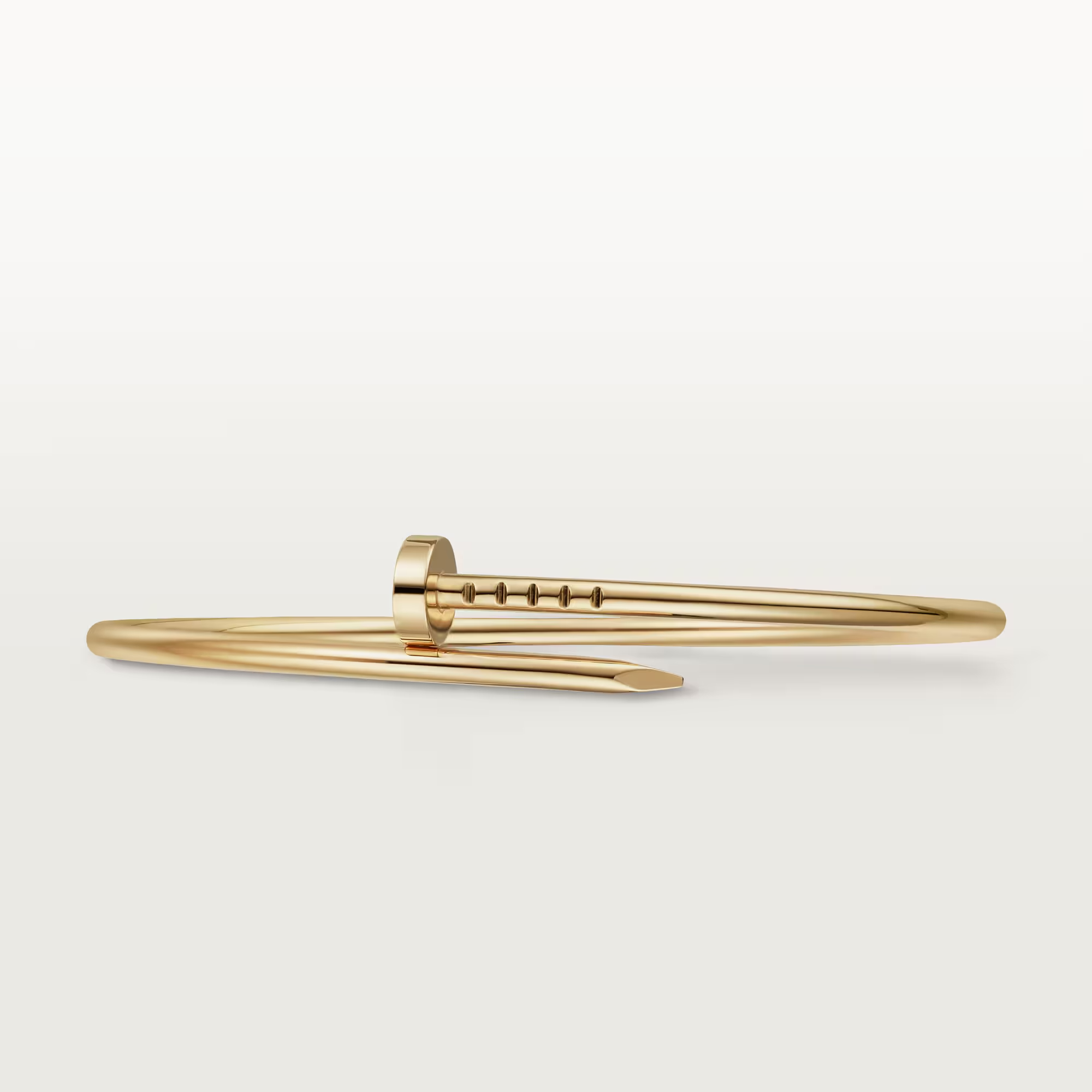 Carty Nails Solo Trace Bracelet, Yellow gold ,Small Model