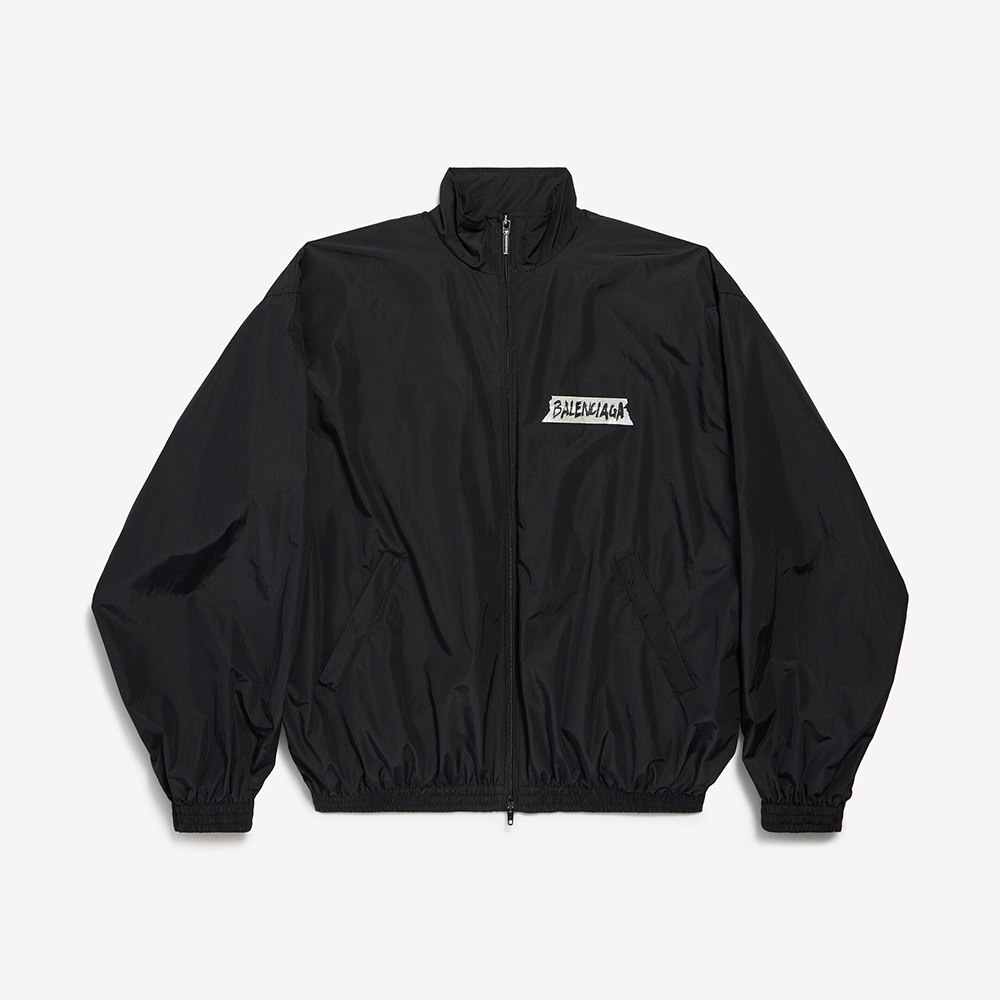 Balenciaga Clothing Balenciaga Masking Tape Tracksuit Jacket Medium Fit #396736 | Nigo Office