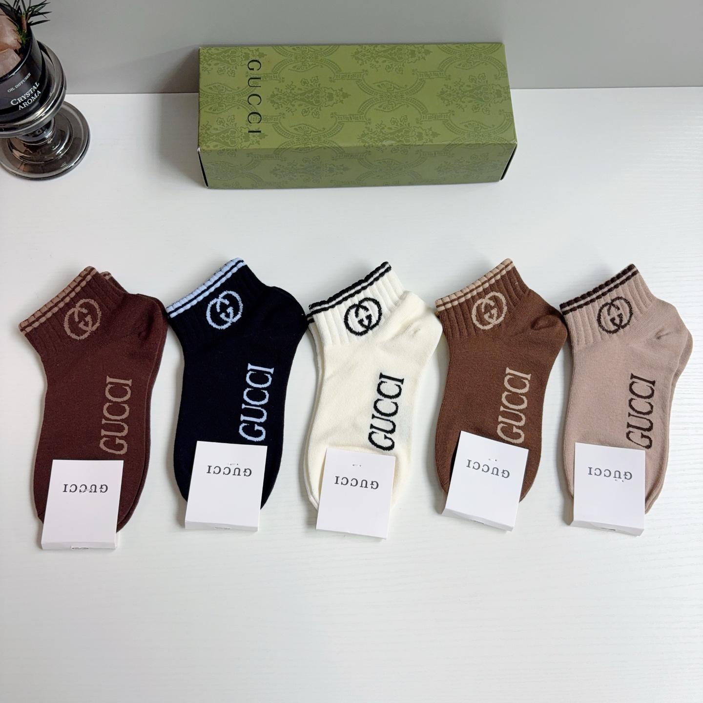 [TOP] GUCCI Socks - 5 Pieces as a Set - 711 Luxury