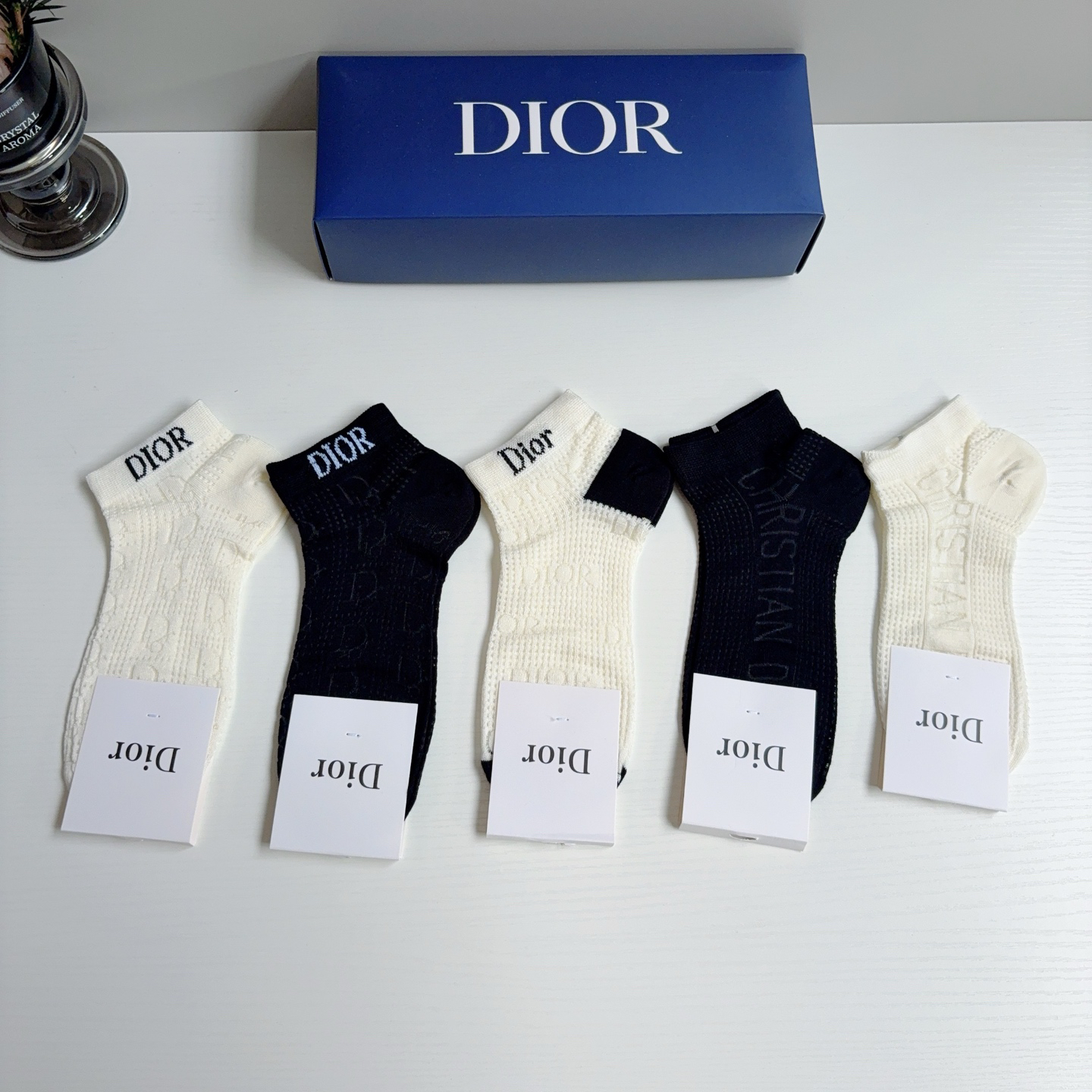 [TOP] Christian Dior Socks - 5 Pieces as a Set - 711 Luxury