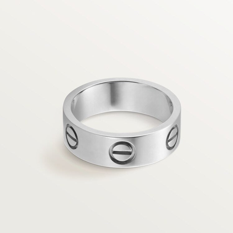 Carty Love Grand Union Ring ,White Gold,Classic Model