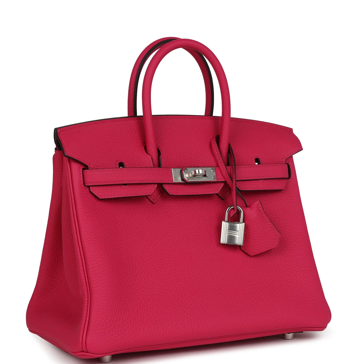 Hermes BirkinRose Mexico Togo Palladium Hardware