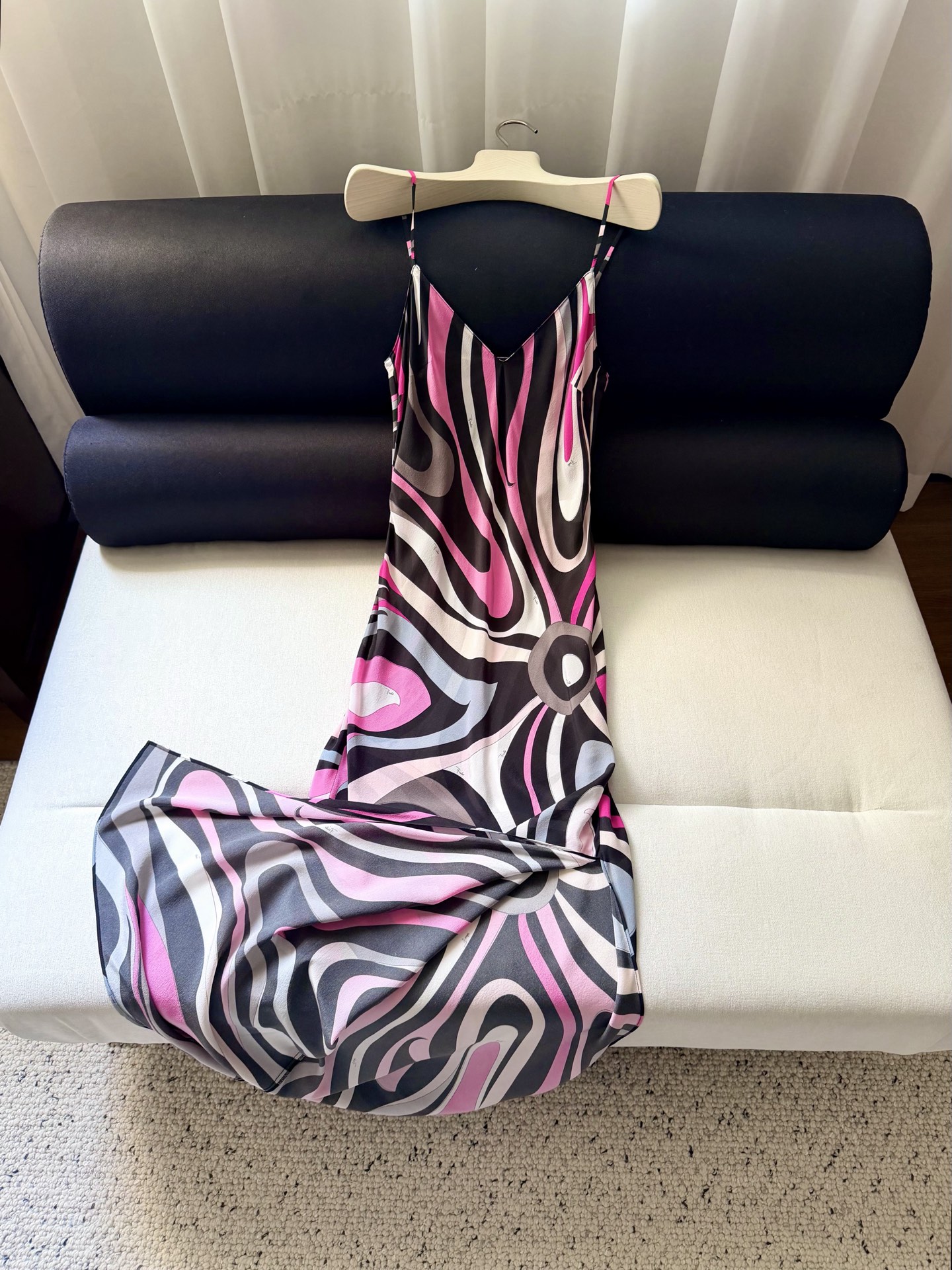 Pucci Marmo Crêpe De Chine Slip Dress #386400