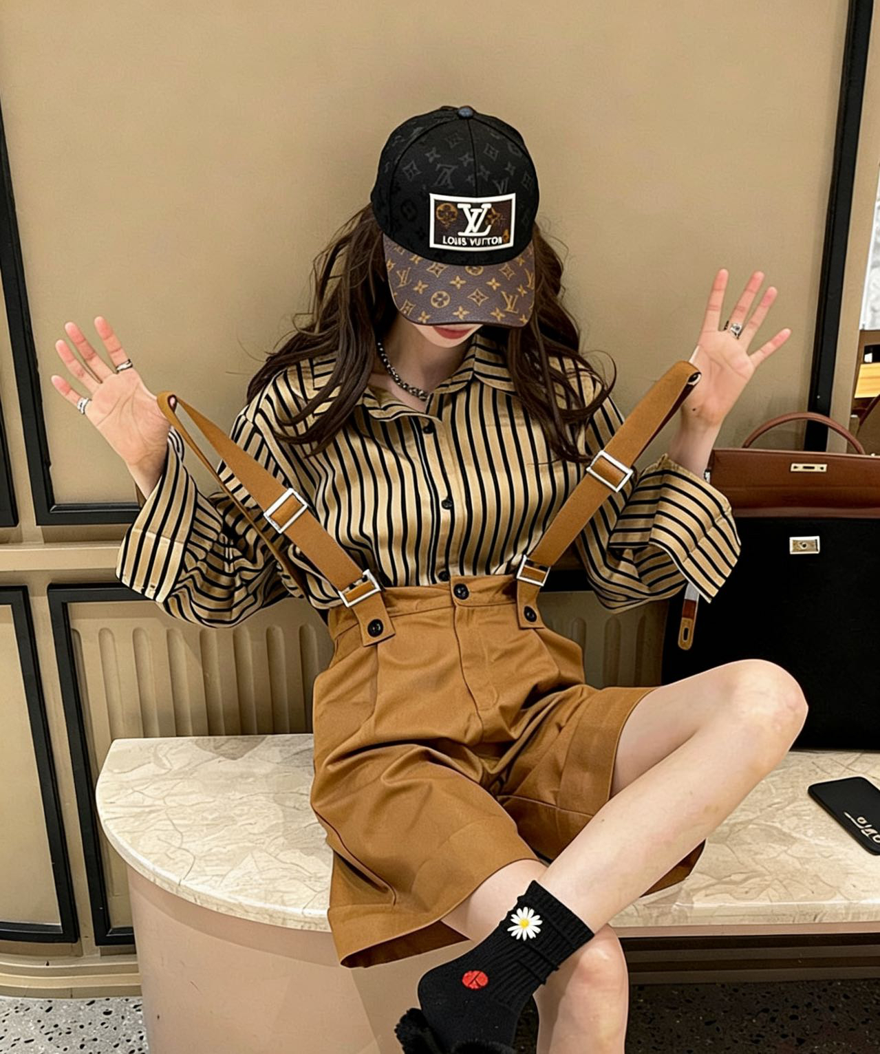 [TOP] Louis Vuitton LV  Baseball Cap - Brown - 711 Luxury