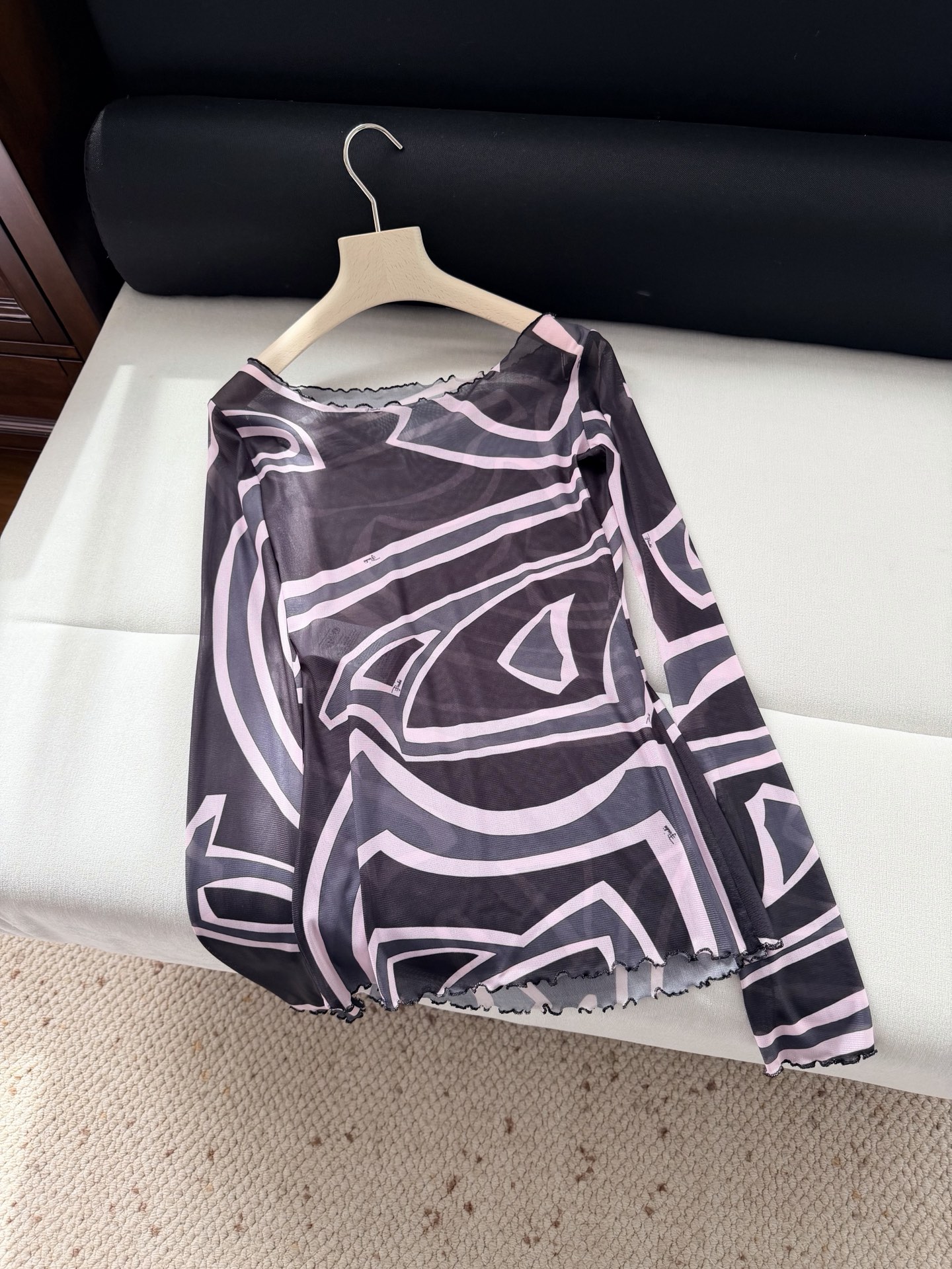 Pucci Abstract-Pattern Top#386817