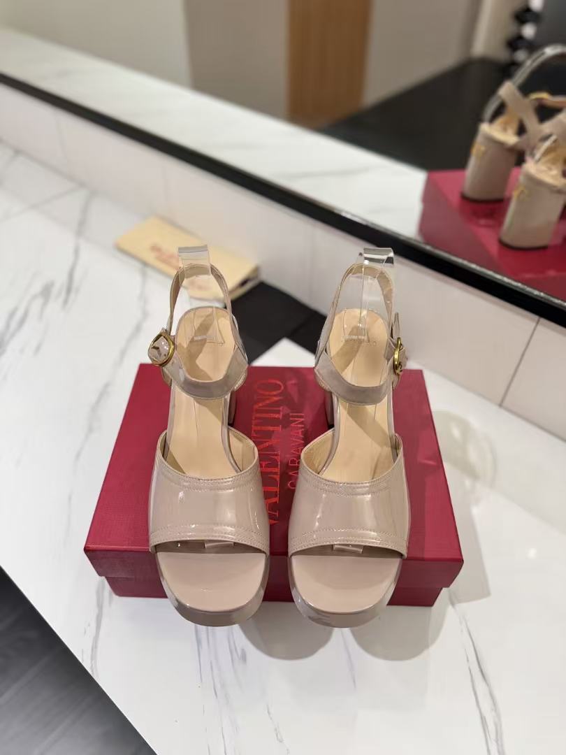 [TOP] VALENTINO High-heeled Shoes  - Beige - 711 Luxury