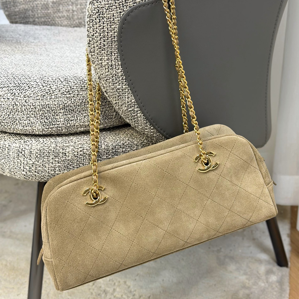 Chanel Bag Chanel Suede Baguette Bag #394330 | Nigo Office