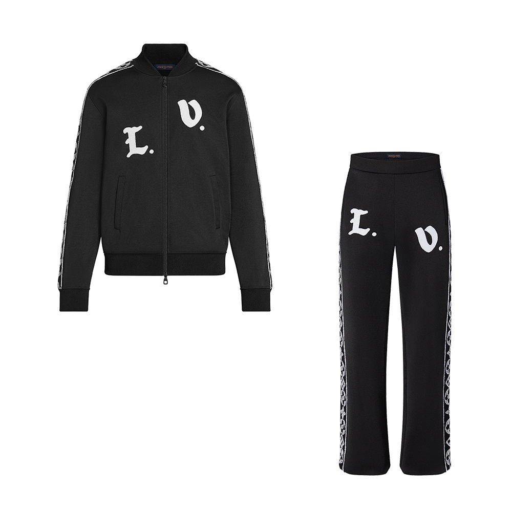 Louis Vuitton Clothing Louis Vuitton LV Flower Band Tracktop and Pants #192366 | Nigo Office