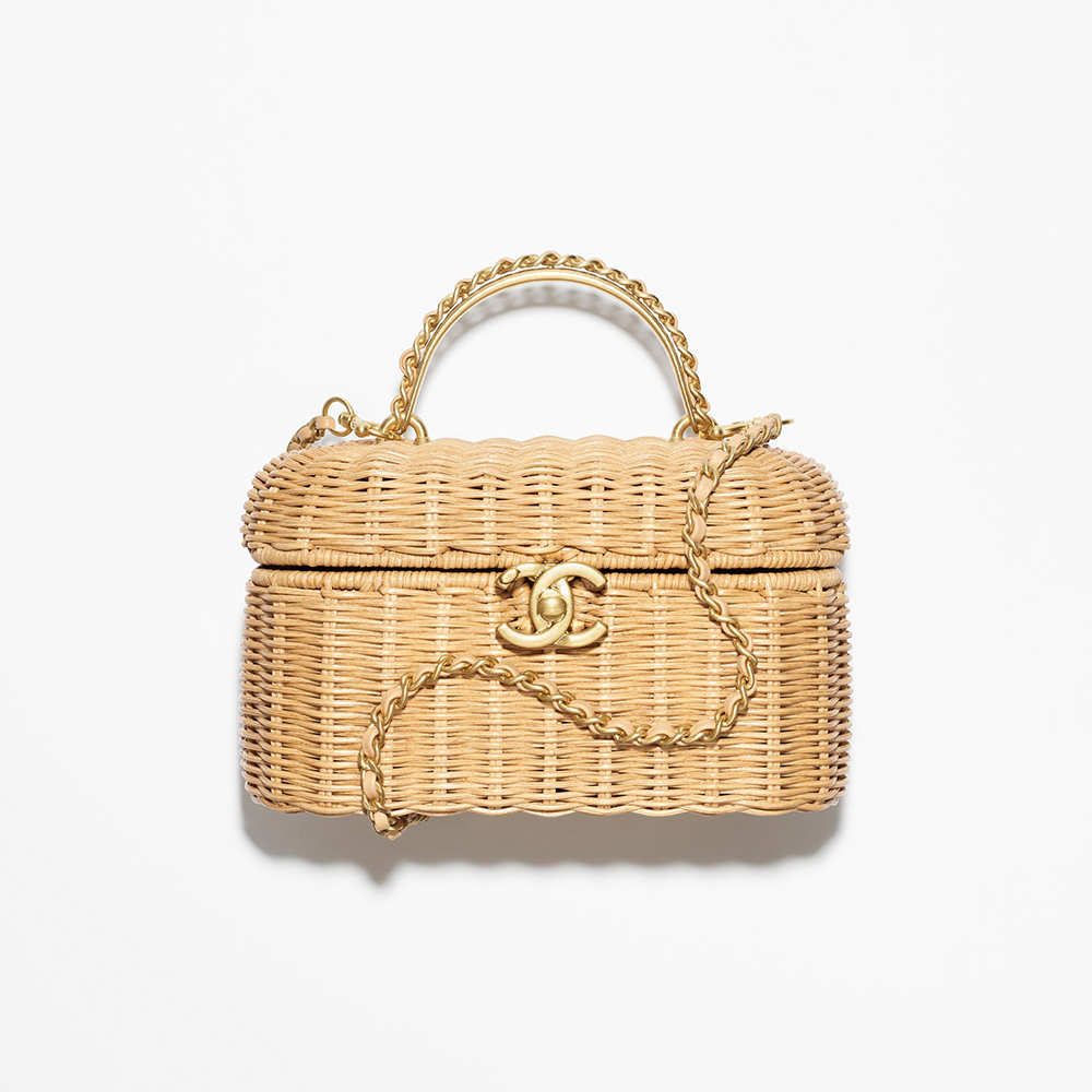 Chanel beige Accessory Chanel Vanity Case Beige #396316 | Nigo Office