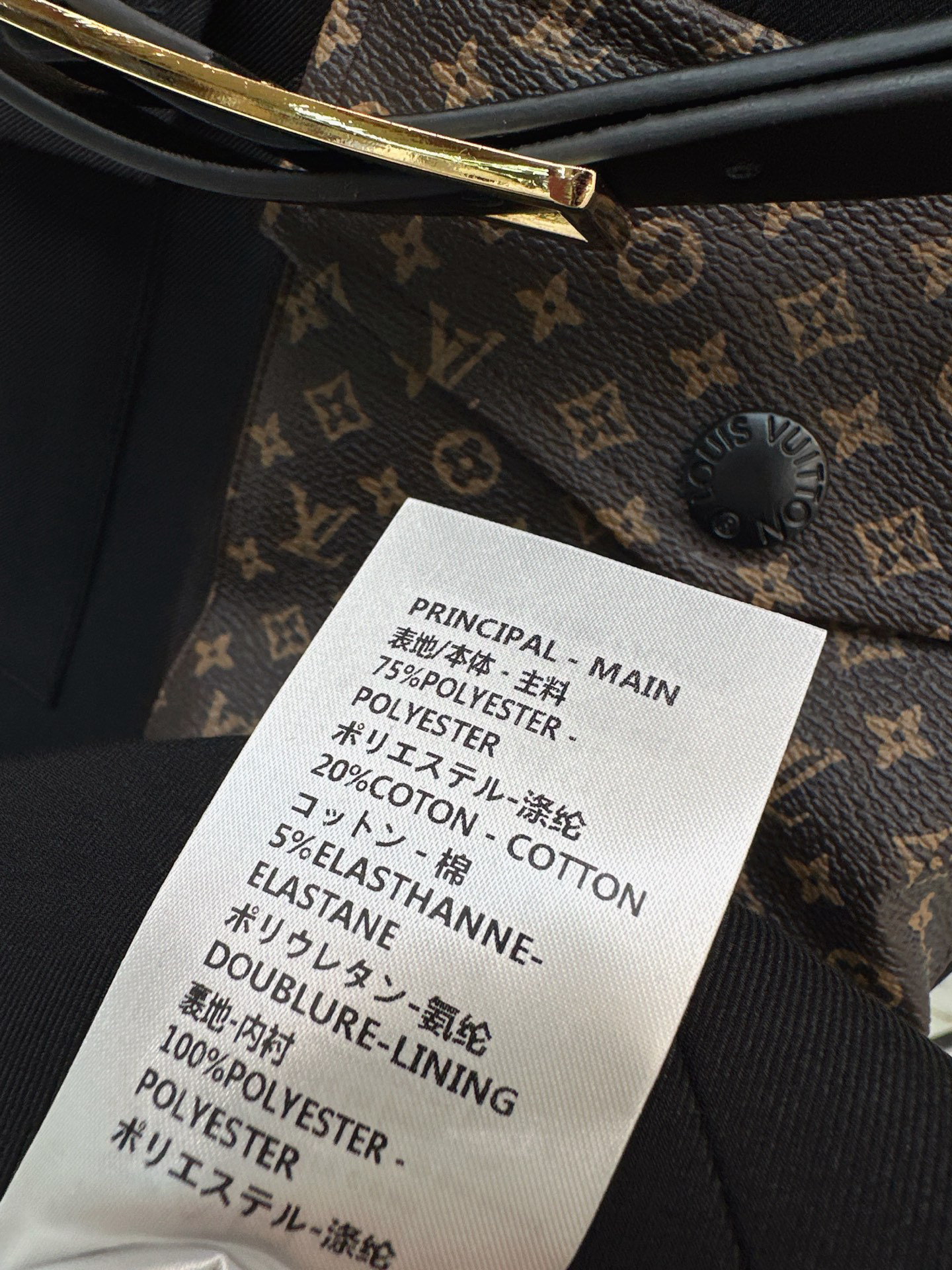 [TOP] Louis Vuitton LV  Dress - Black