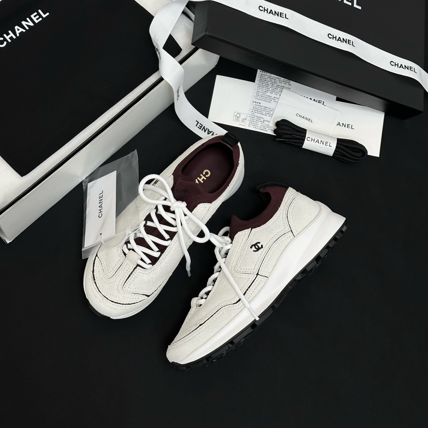 Chanel Shoes Chanel Cc Retro Casual Sneakers #387599 View 2 | Nigo Office