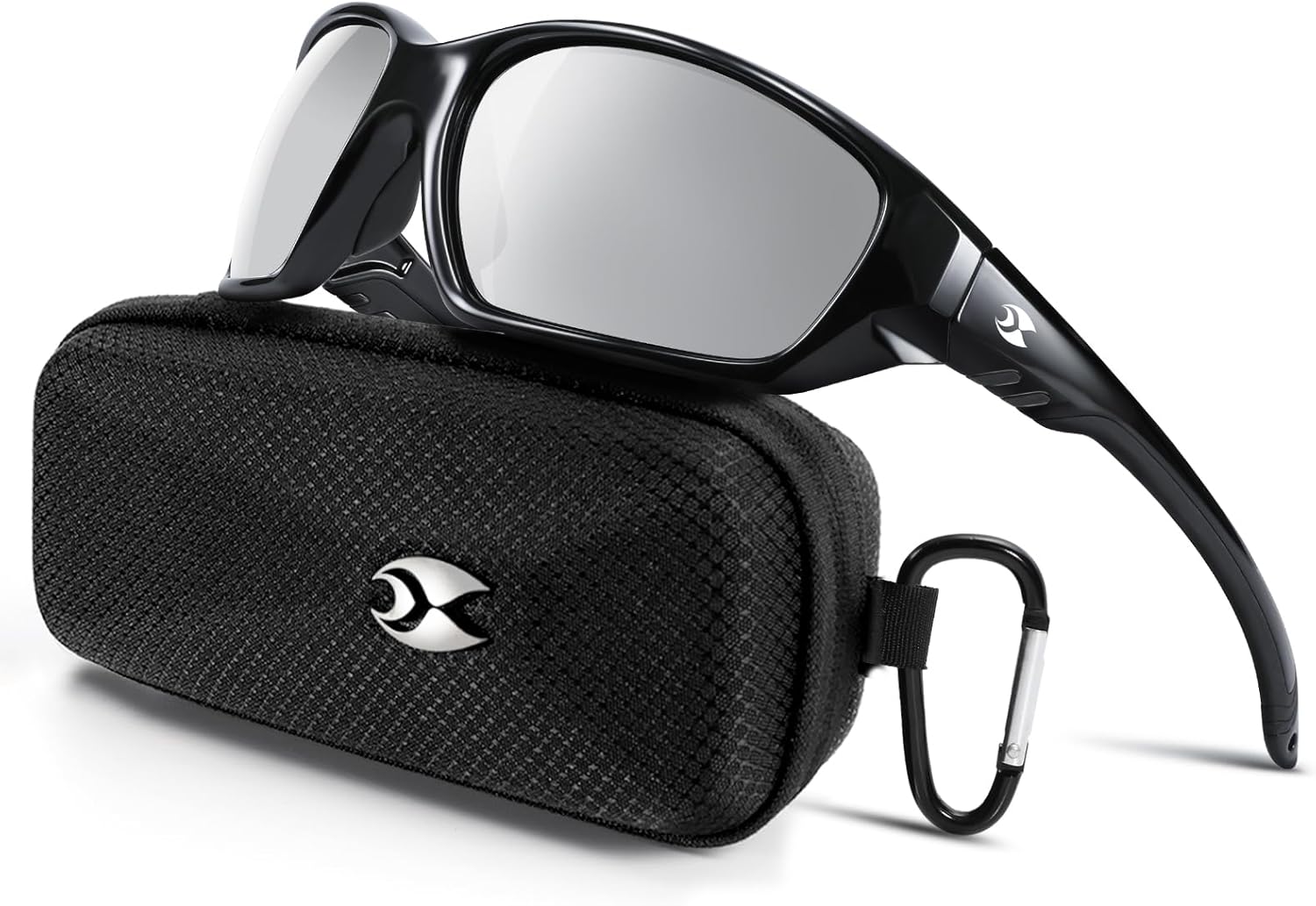 suoso Sports Polarized Sunglasses for Men: Womens UV400 Protection Sun Glasses Wrap Around Goggles for Fishing Driving TR90