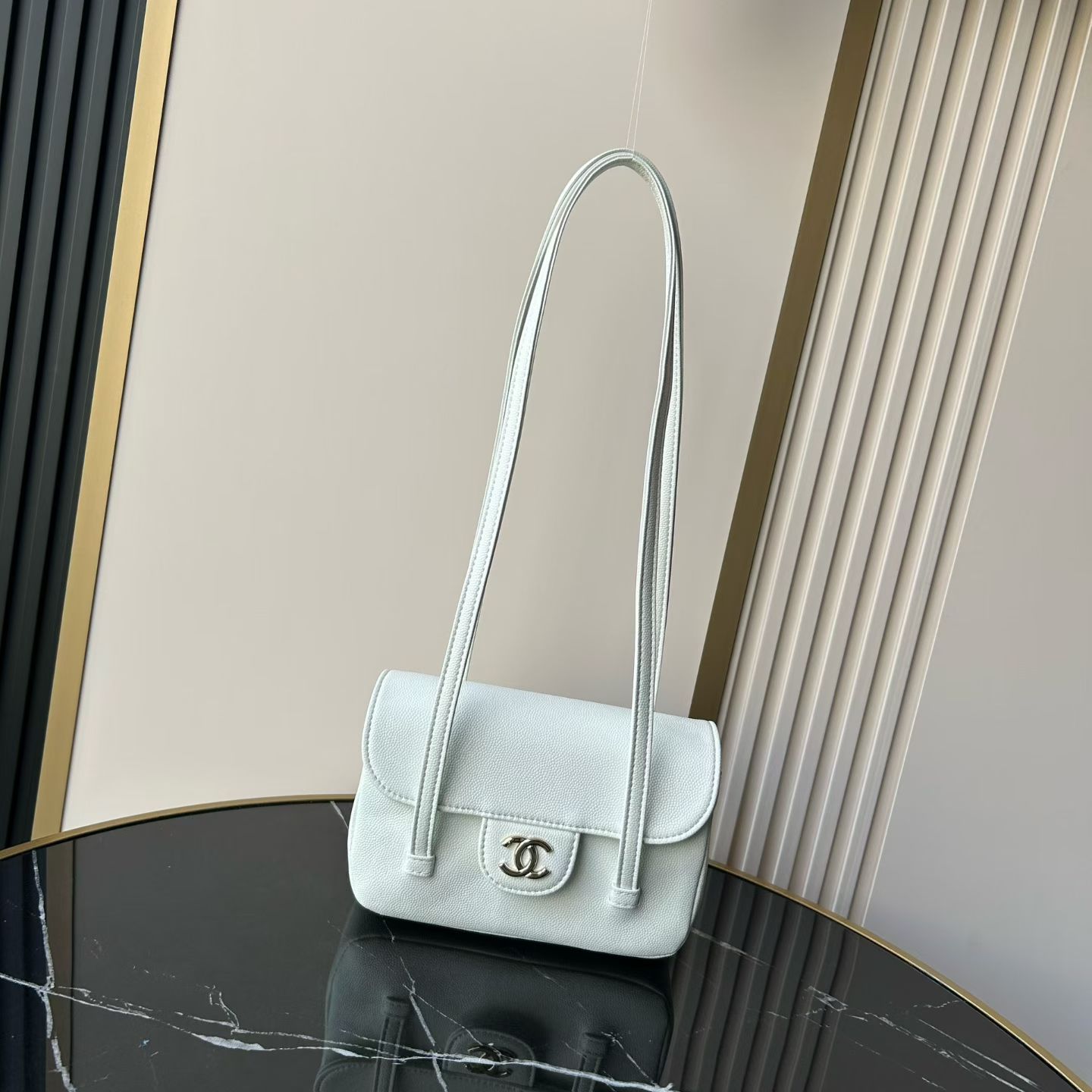 [TOP] CHANEL 26C Series Underarm Bag 11.5×17x5cm - 2 Colors