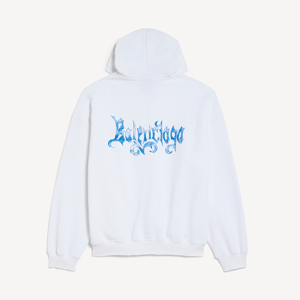 Balenciaga Clothing Balenciaga Sketchy Zip-up Hoodie #396450 View 2 | Nigo Office