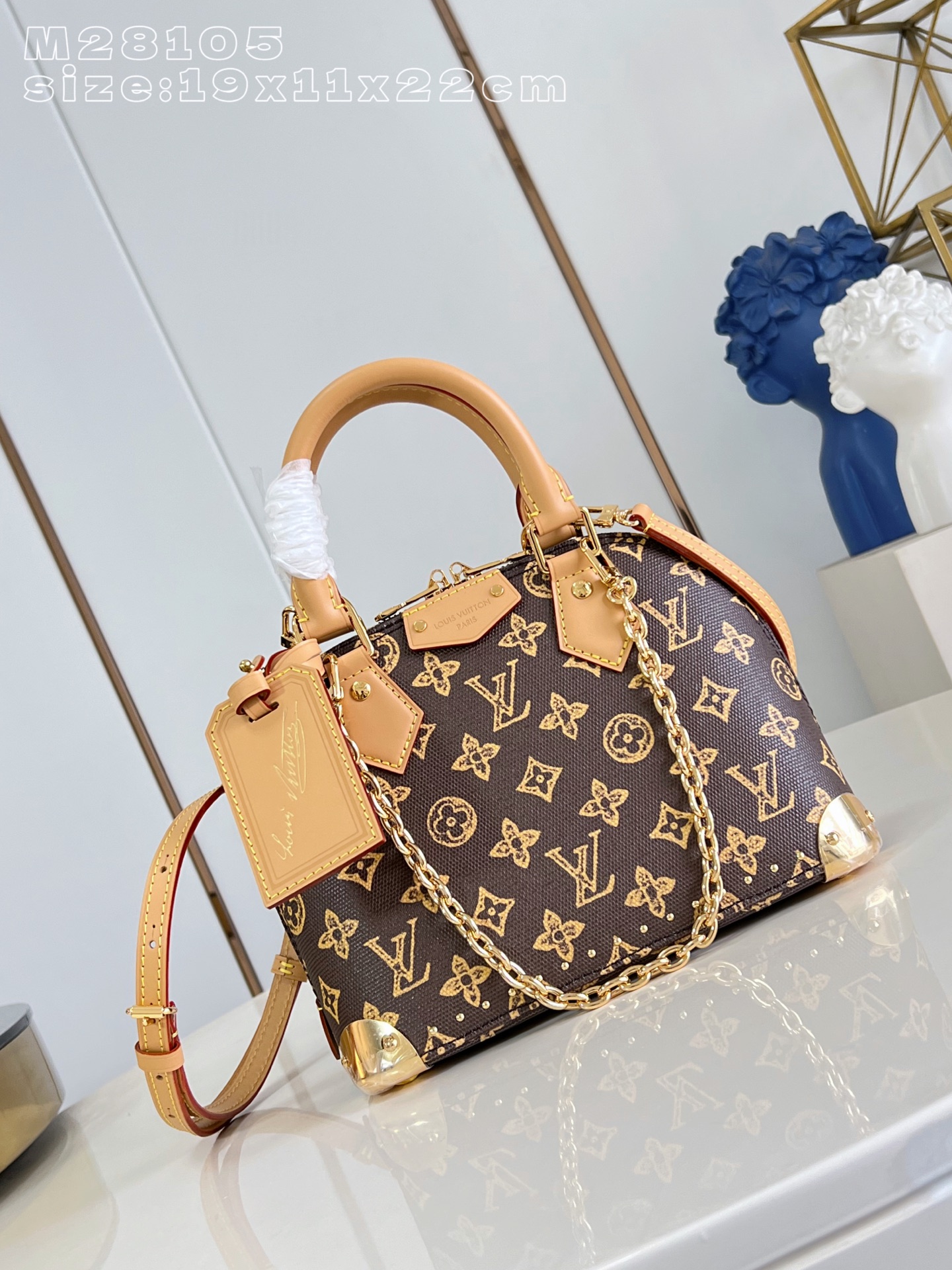 Louis Vuitton Bag LOUIS VUITTON Alma Trunk BB Monogram Canvas Bags M28105 View 2 | Nigo Office
