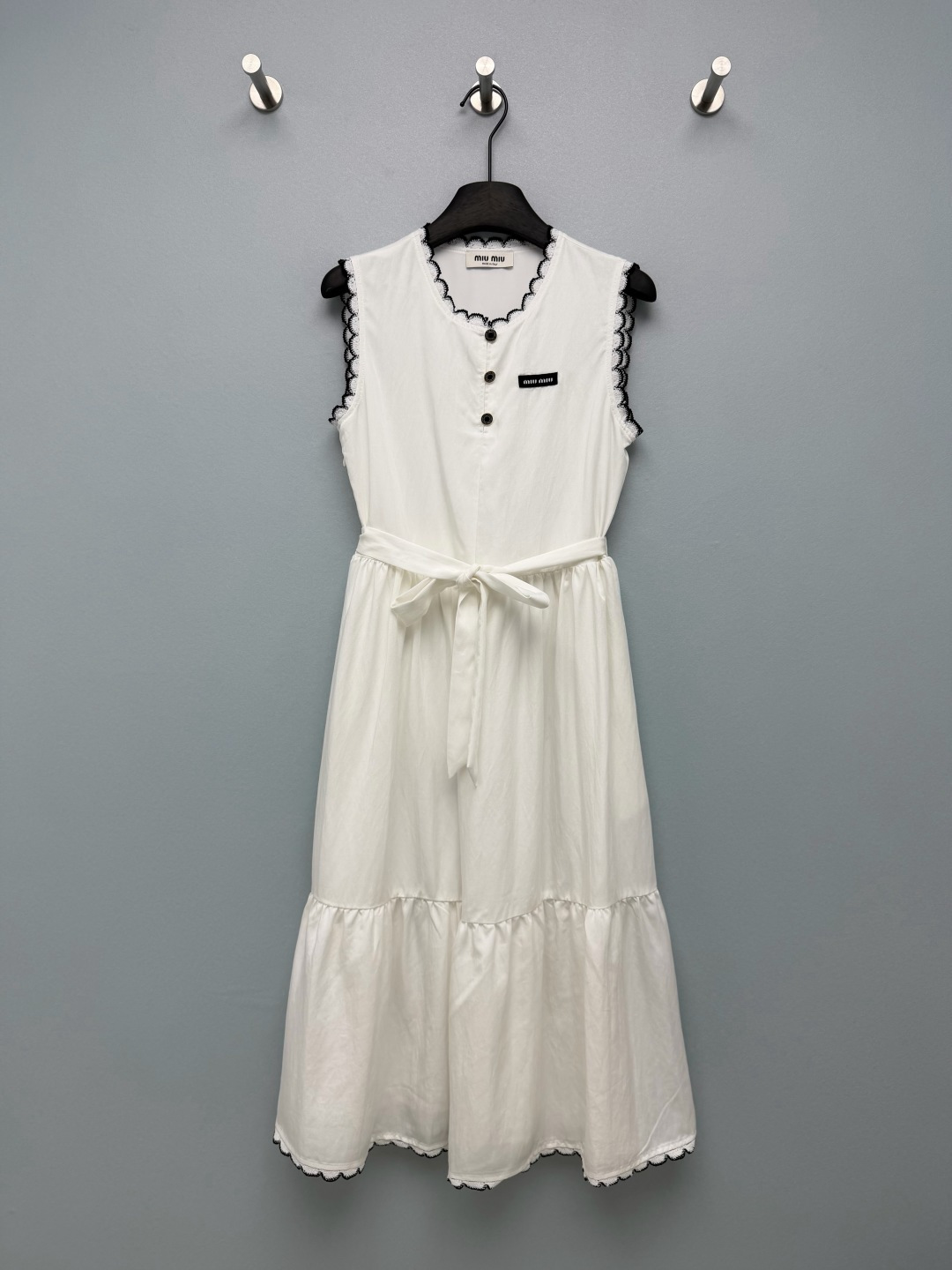 [TOP] Miu Miu Dress - White - 711 Luxury