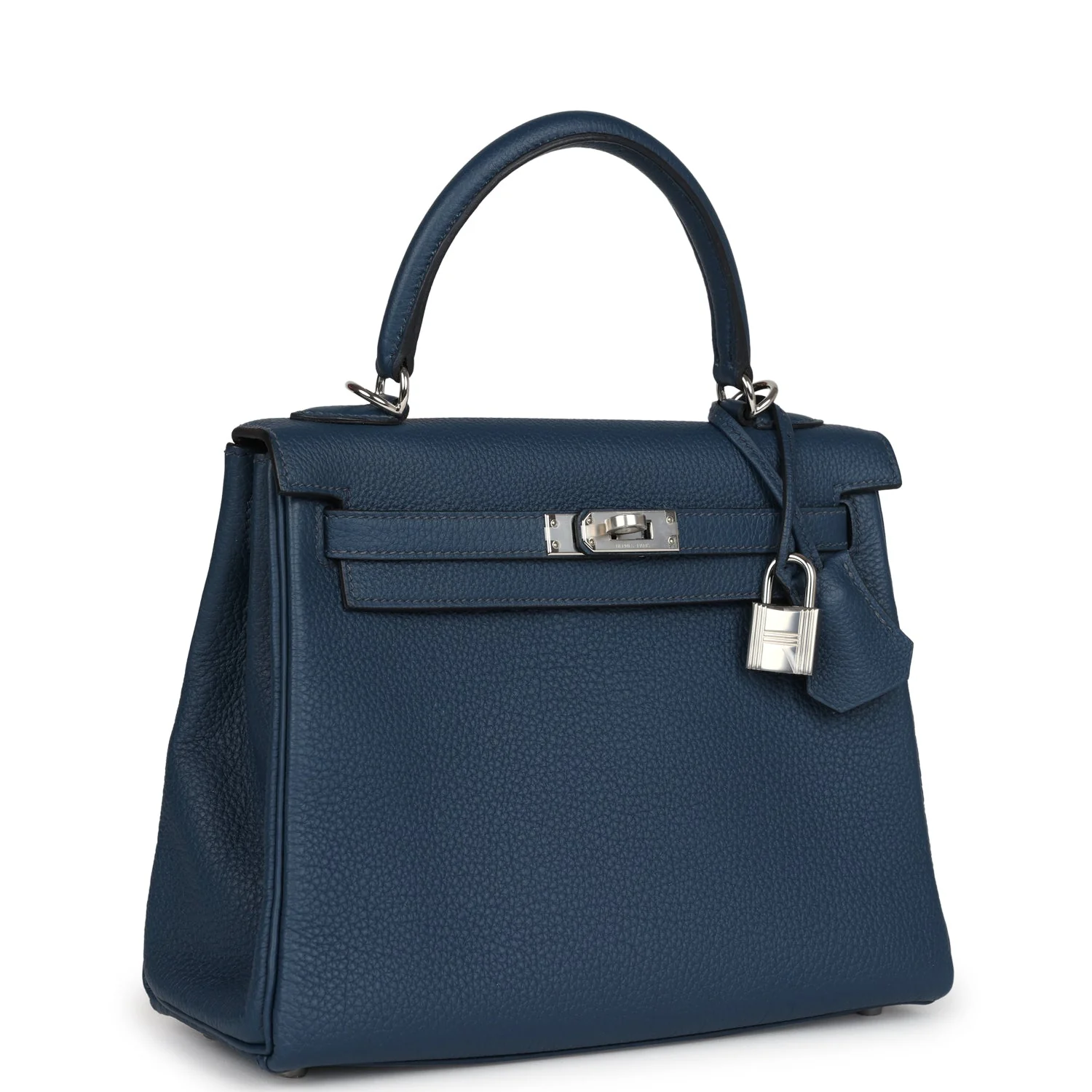 Hermes Kelly Retourne  Bleu De Prusse Togo Palladium Hardware