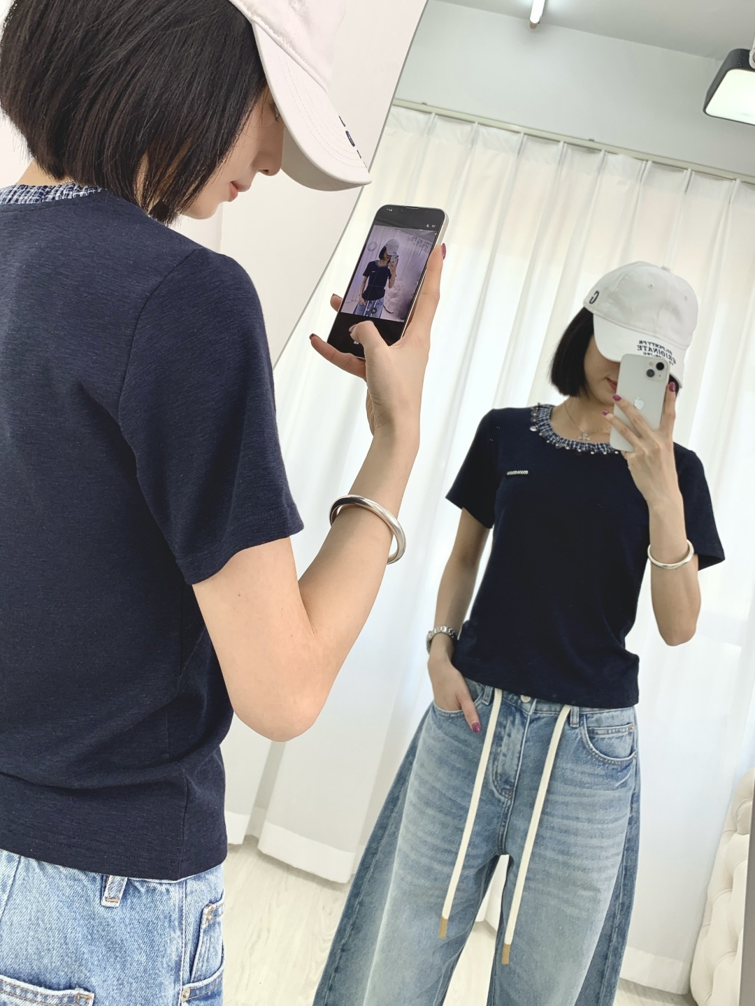 [TOP] Miu Miu  T-shirt - Blue