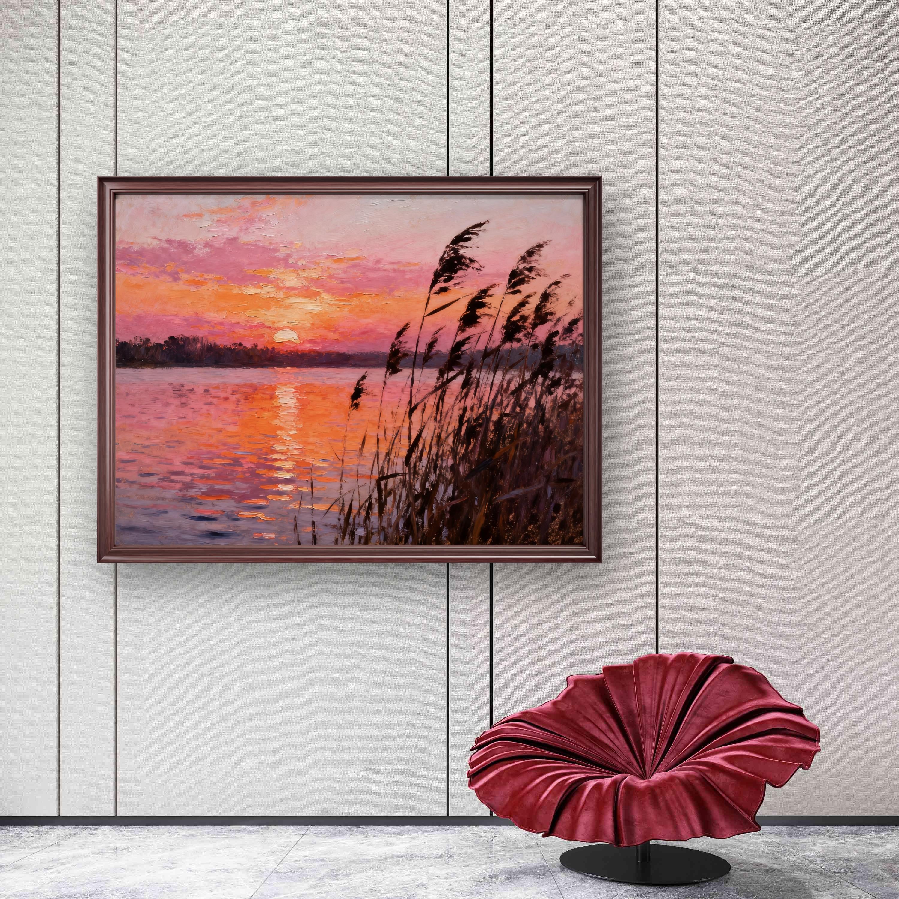 Crimson Rhythm and Flowing Light