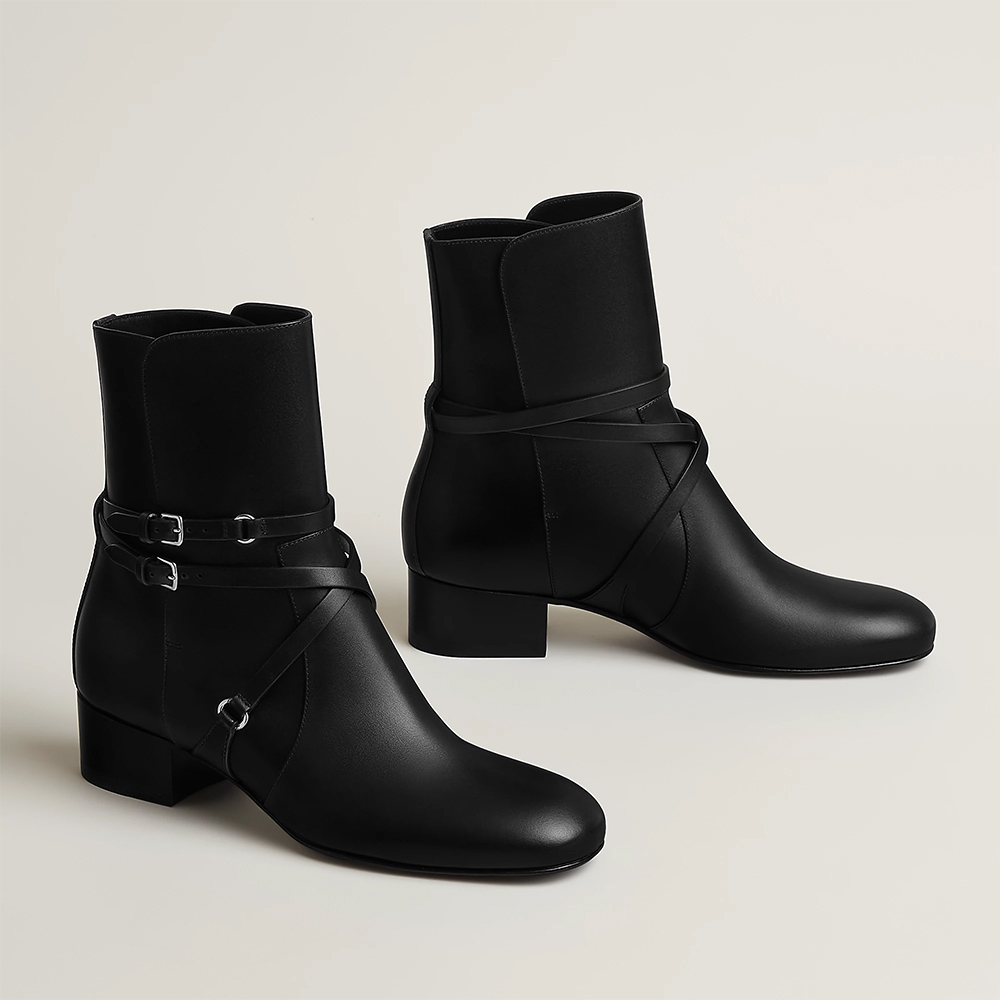Designer Shoes Hermès Nancy 35 Ankle Boot #378117 | Nigo Office