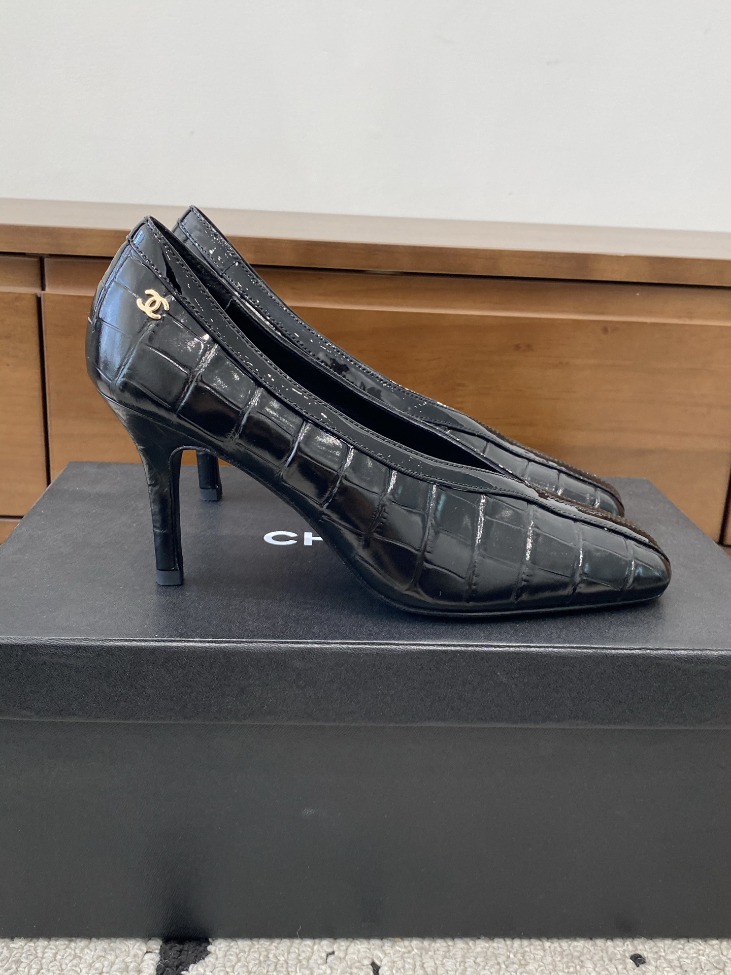 [TOP] CHANEL High Heel - Black - 711 Luxury