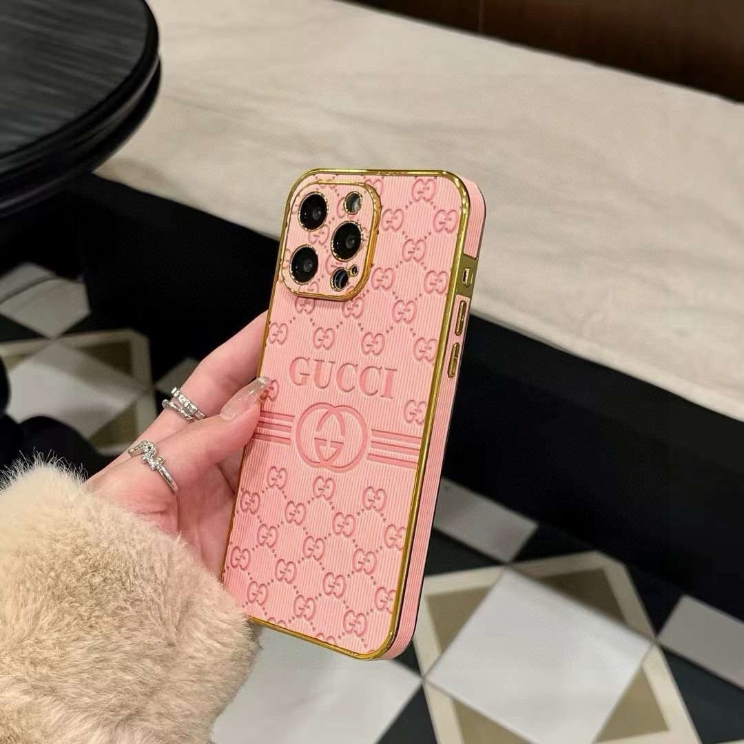 [TOP] GUCCI Phone Case - Pink - 711 Luxury