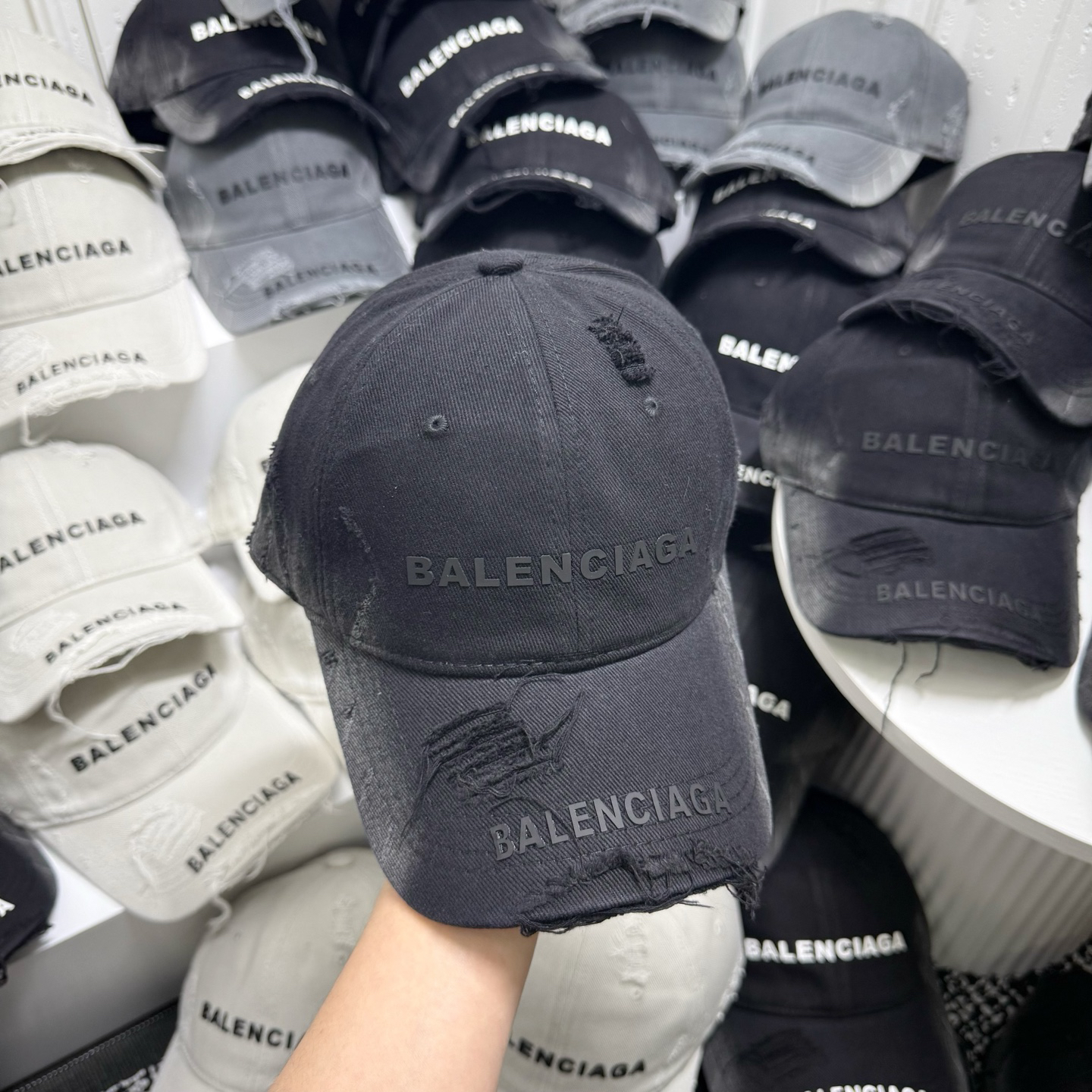 [TOP] BALENCIAGA Baseball Hat - 4 Colors - 711 Luxury