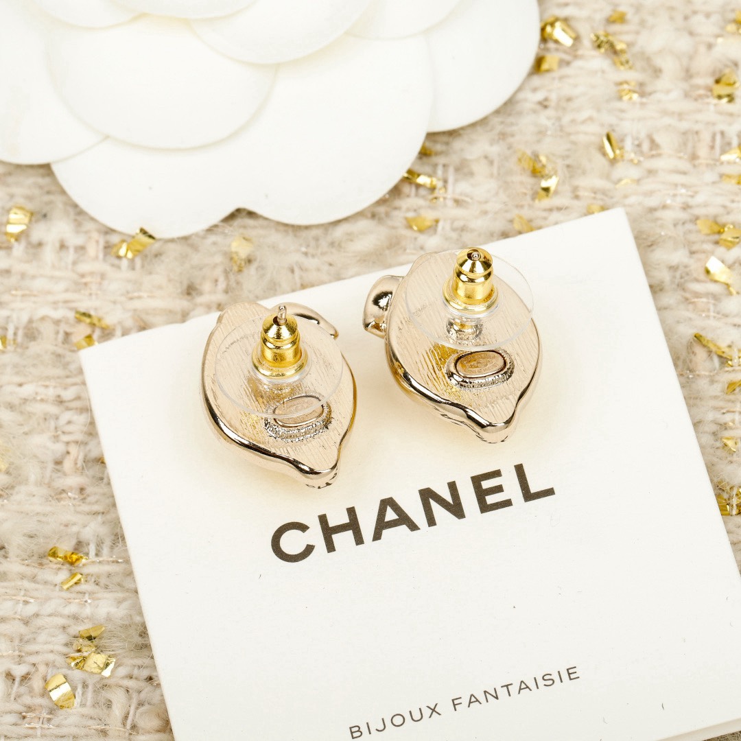 [TOP] CHANEL Earrings - Yellow