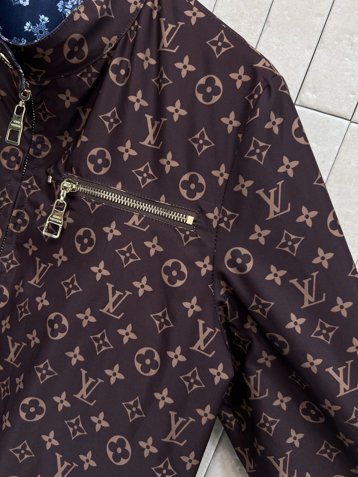 [TOP] Louis Vuitton LV Jacket - Brown