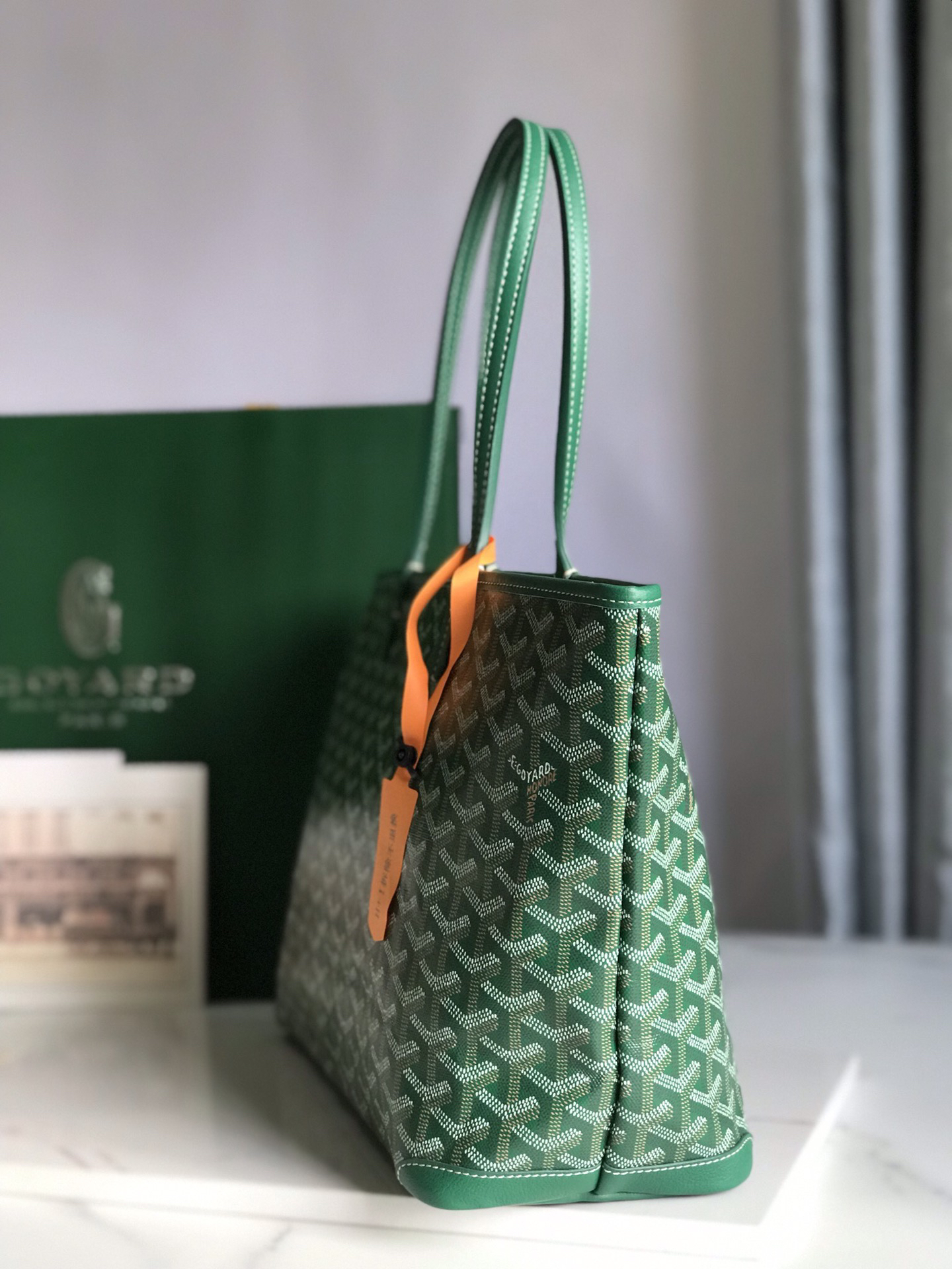 [TOP] Goyard Artois Bag 41-30x23.5x13cm - Green - 711 Luxury
