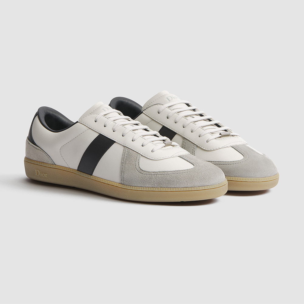 Dior black Shoes DIOR B01 Matchpoint Sneaker Black and White Smooth Calfskin with Gray Suede Calfskin #386986 | Nigo Office