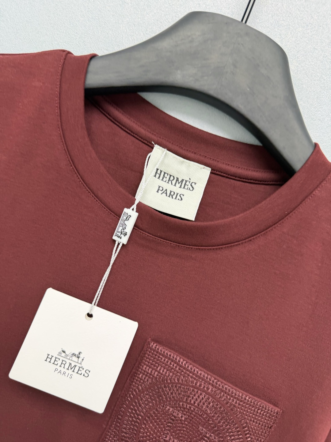 [TOP] HERMES T-shirt - Red - 711 Luxury