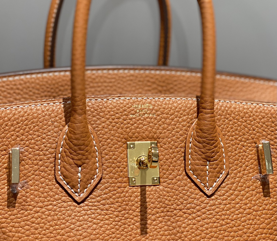 [TOP] HERMES Birkin Togo Leather 25cm - Gold & GHW