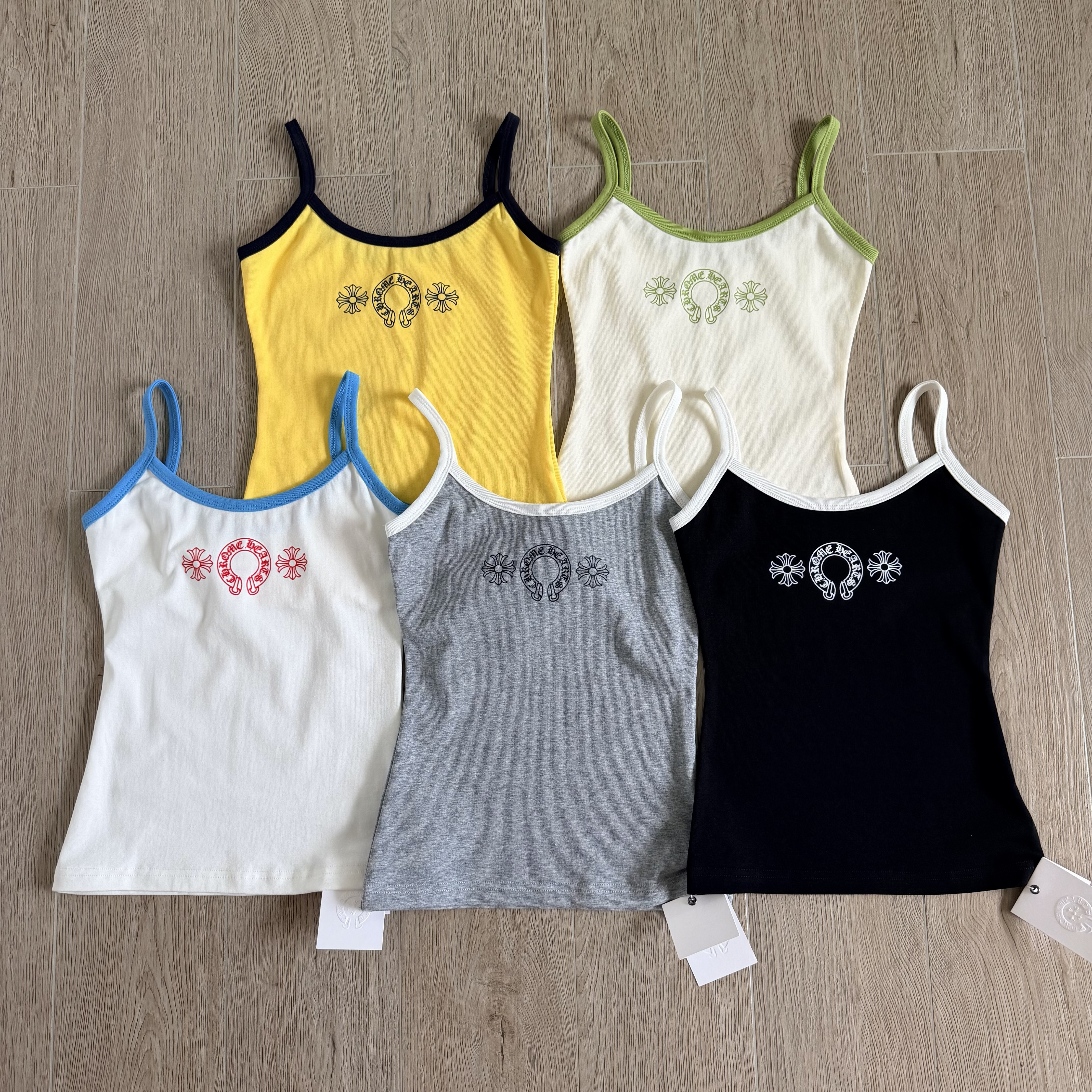 Chrome Hearts Shoes Chrome Hearts Banner Horseshoe Print Suspender #387440 | Nigo Office