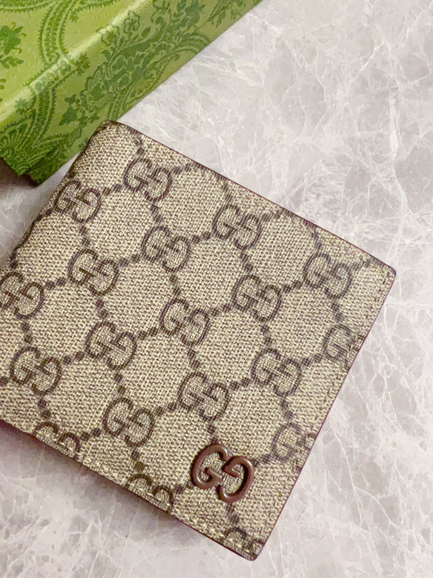 [TOP] GUCCI Wallet 11 x 9 cm - Brown - 711 Luxury