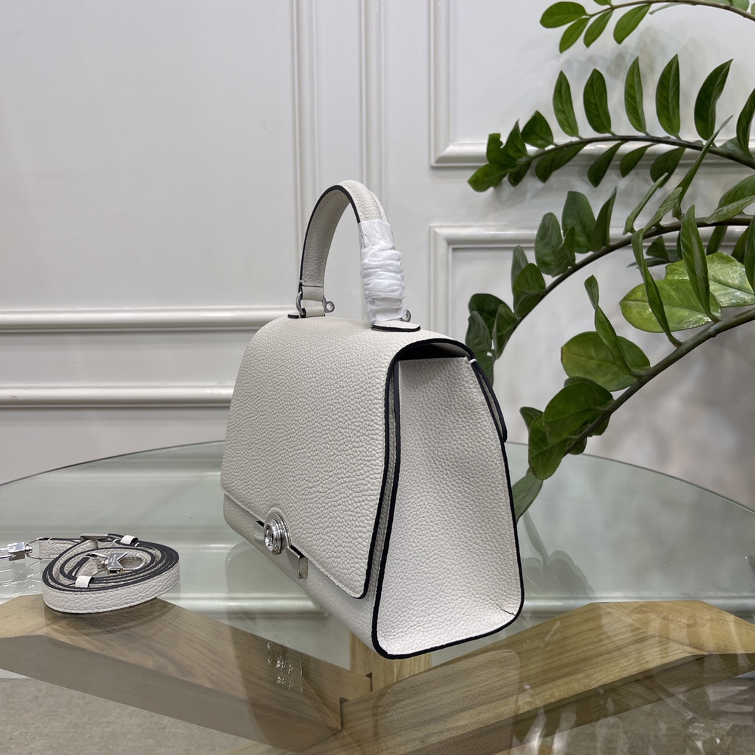 [TOP] MOYNAT RéJANE Bag Cowhide 26x10x18.5cm - White - 711 Luxury