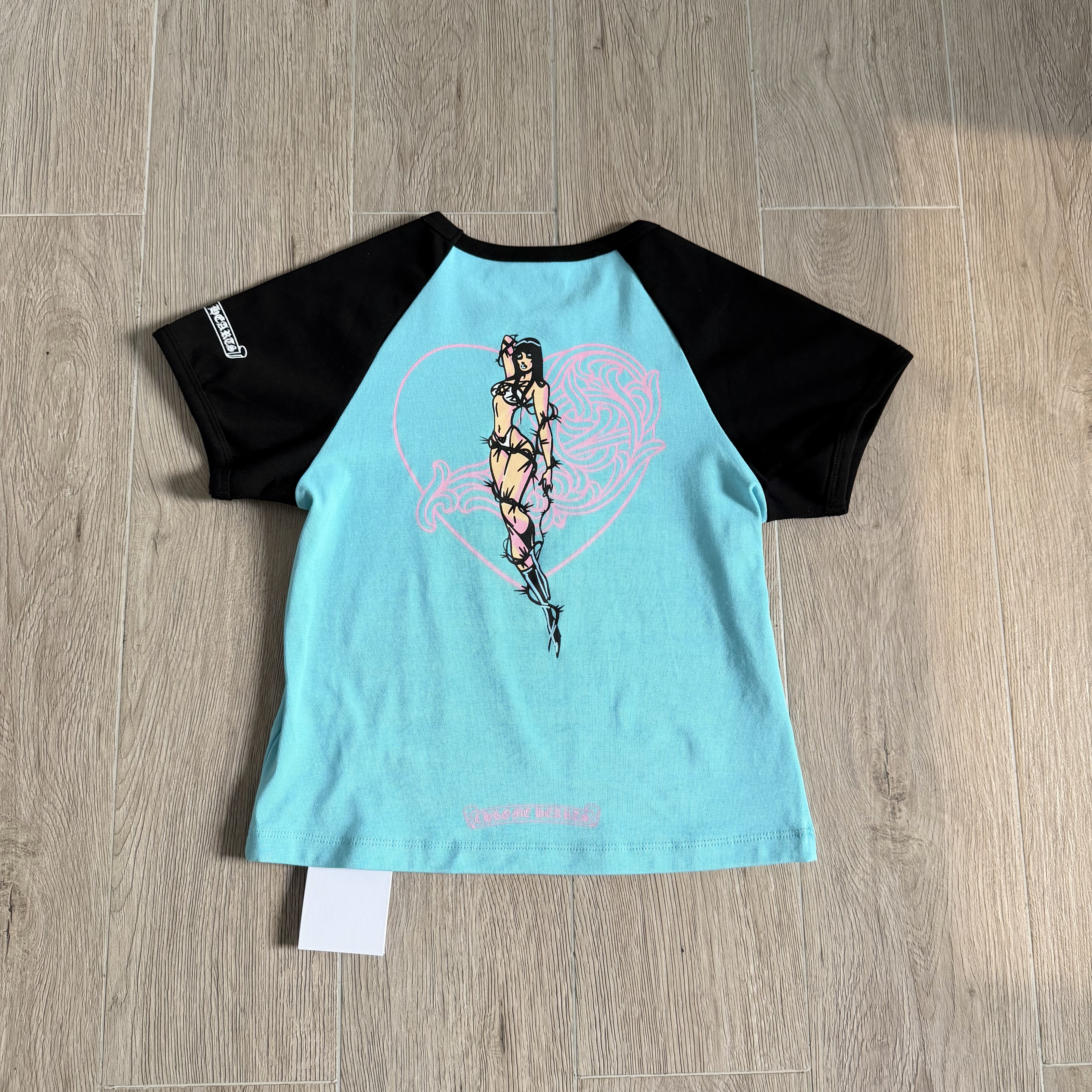 Chrome Hearts Deadly Doll Color Block Short Sleeves #381613