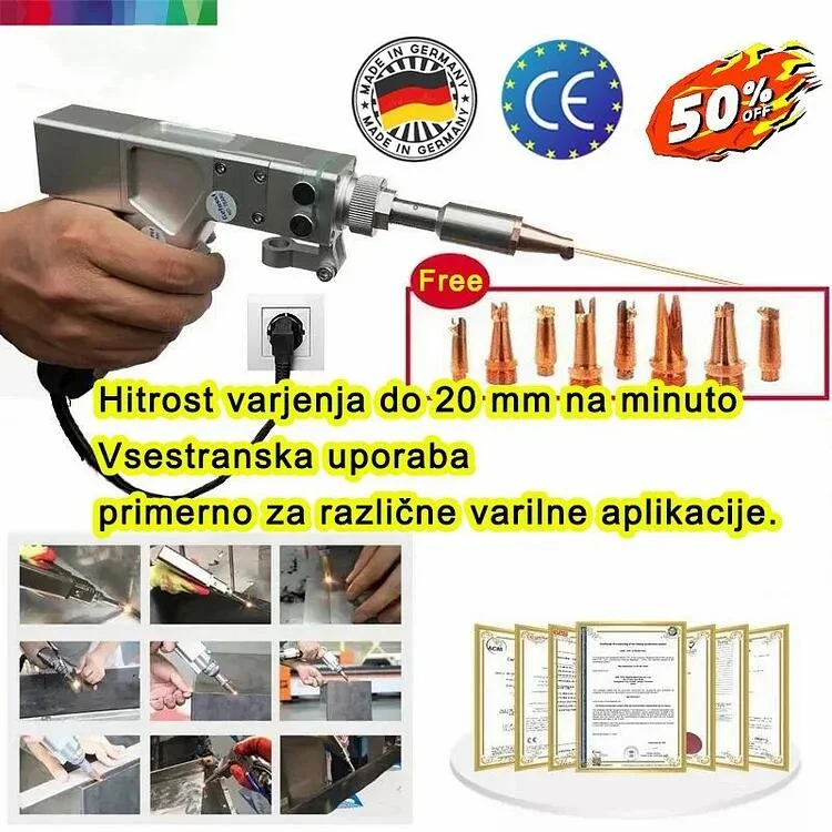 4000W Multifunctional Portable Laser Welder (3 in 1)