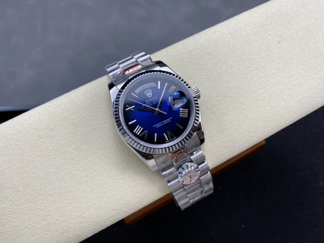 [TOP] ROLEX Watch 36 mm - Blue