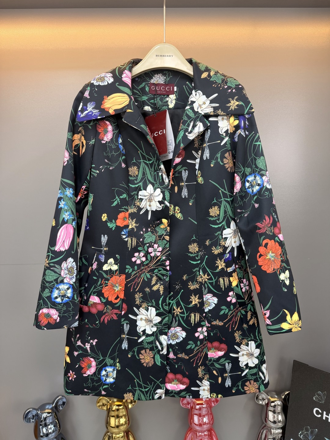 [TOP] GUCCI Coat - Black