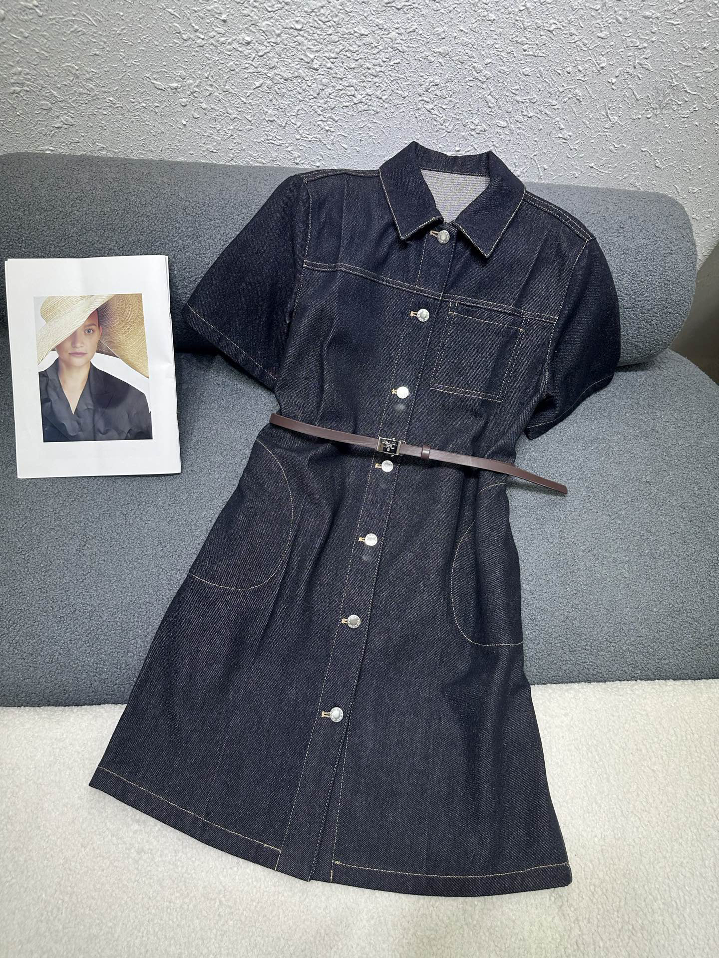 [TOP] PRADA Dress- Blue