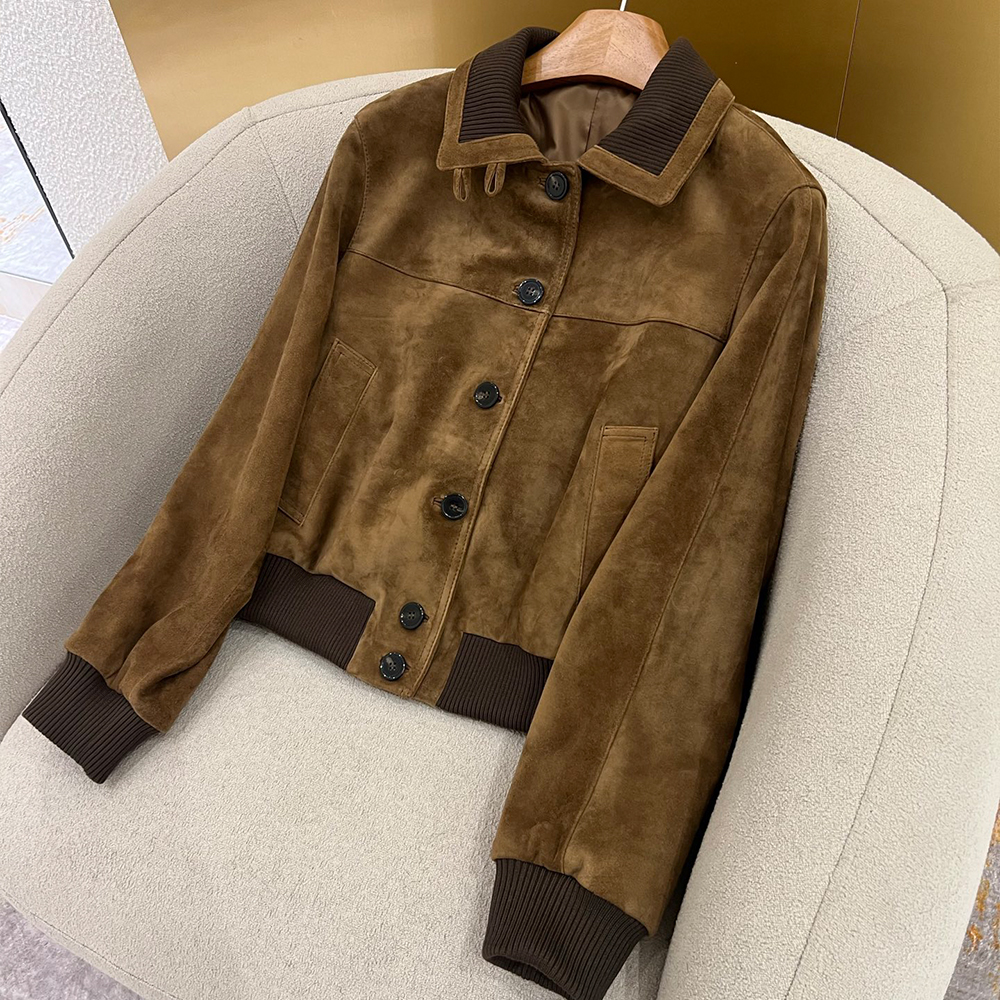 Loro Piana Maremma Bomber Jacket Calfskin #378435