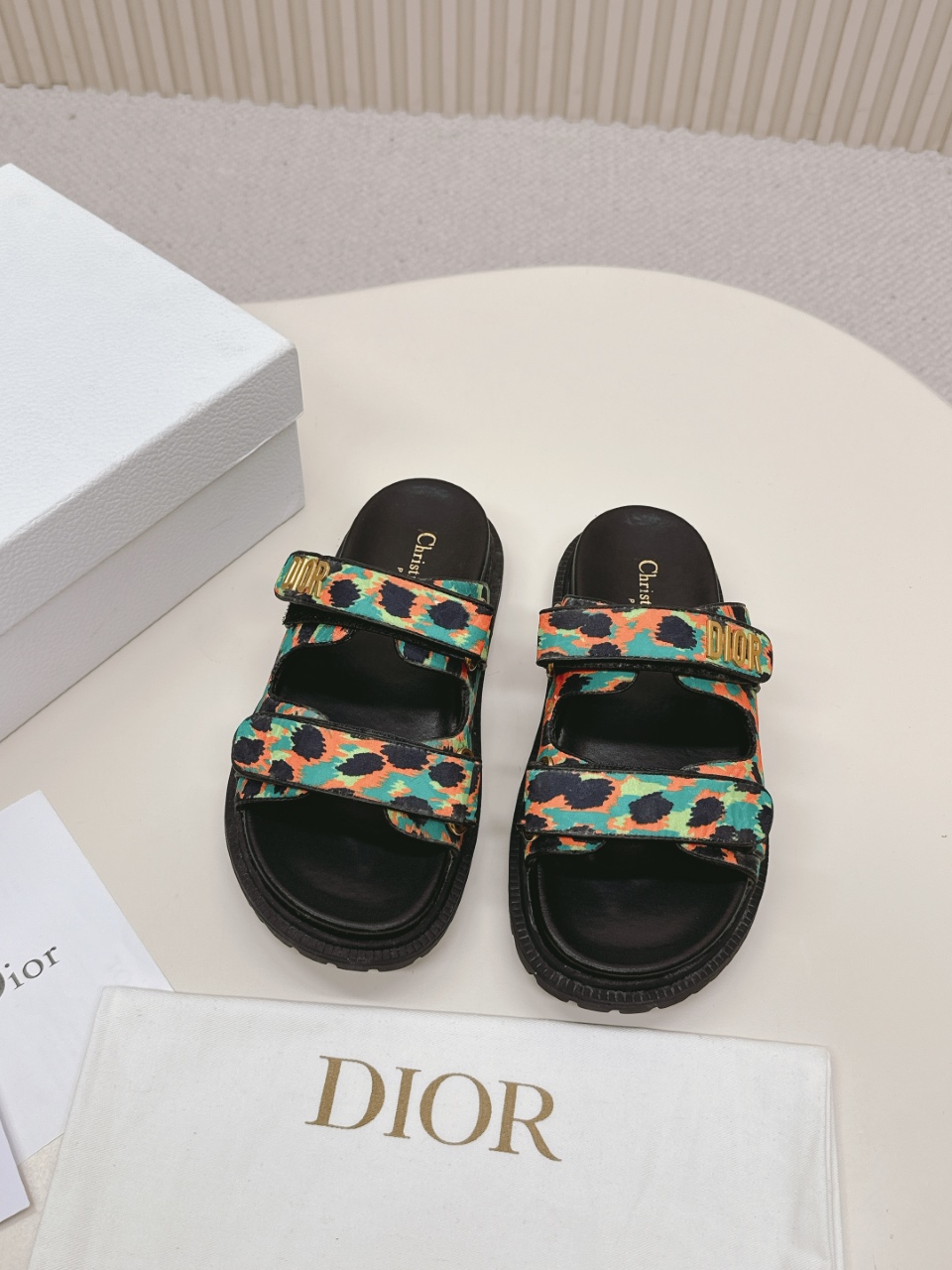 [TOP] Christian Dior Sandals - Black - 711 Luxury