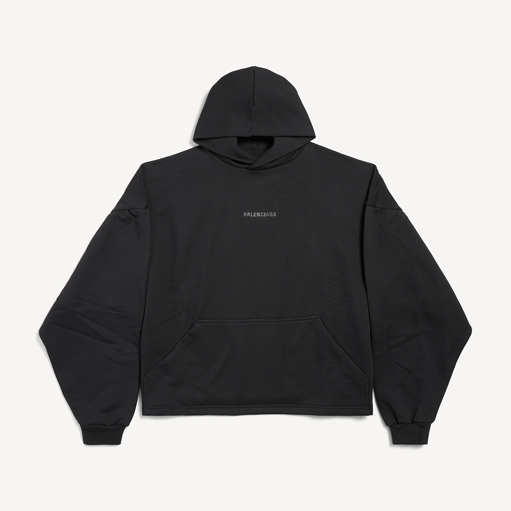Balenciaga Clothing Balenciaga Back Cropped Hoodie #395501 | Nigo Office