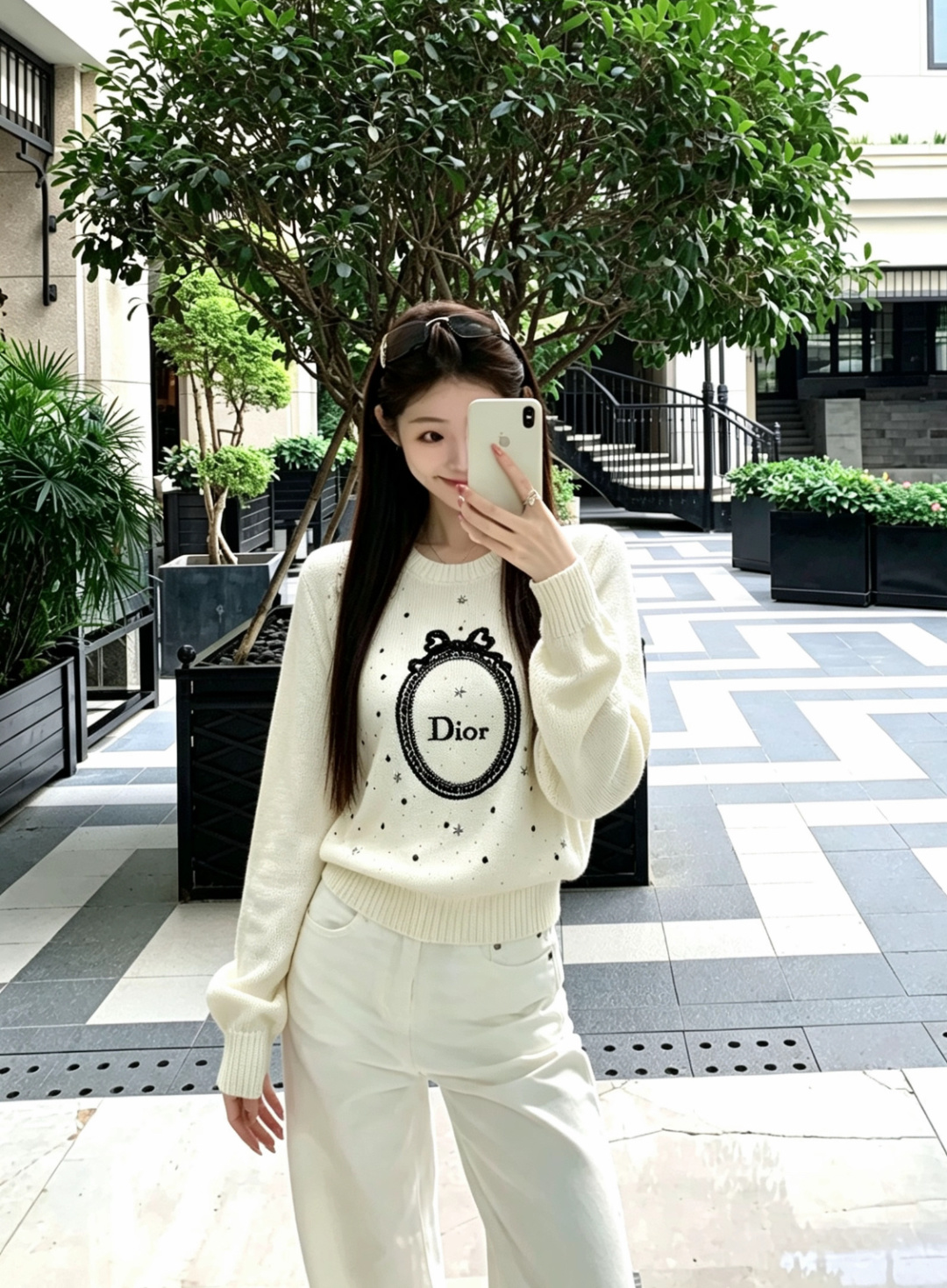 [TOP] Christian Dior Knit Top - 2 Color - 711 Luxury