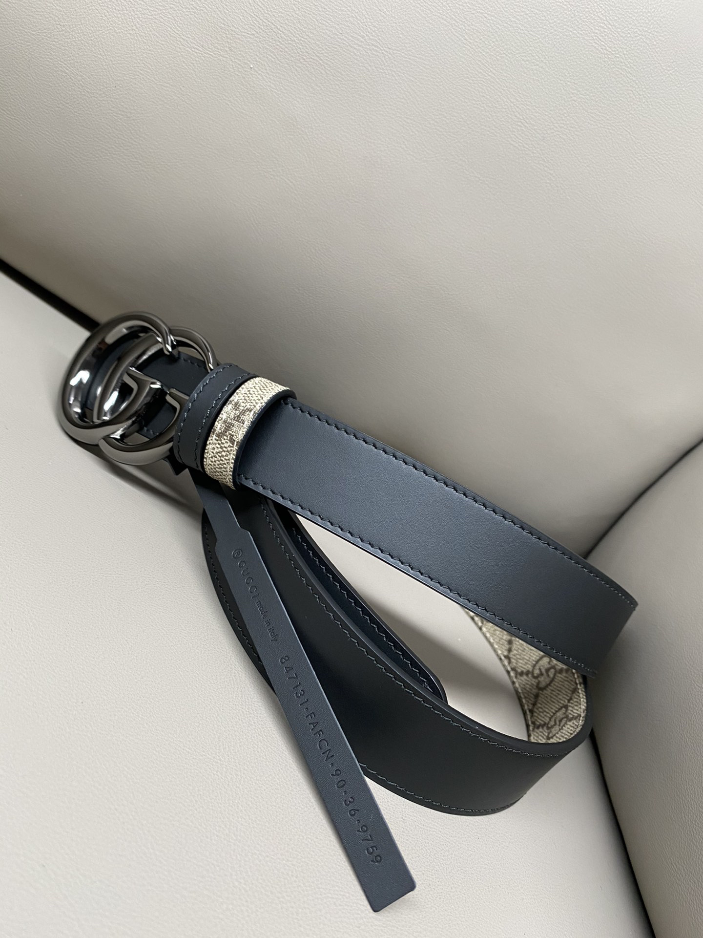 [TOP] GUCCI Belt 3 cm - Black - 711 Luxury